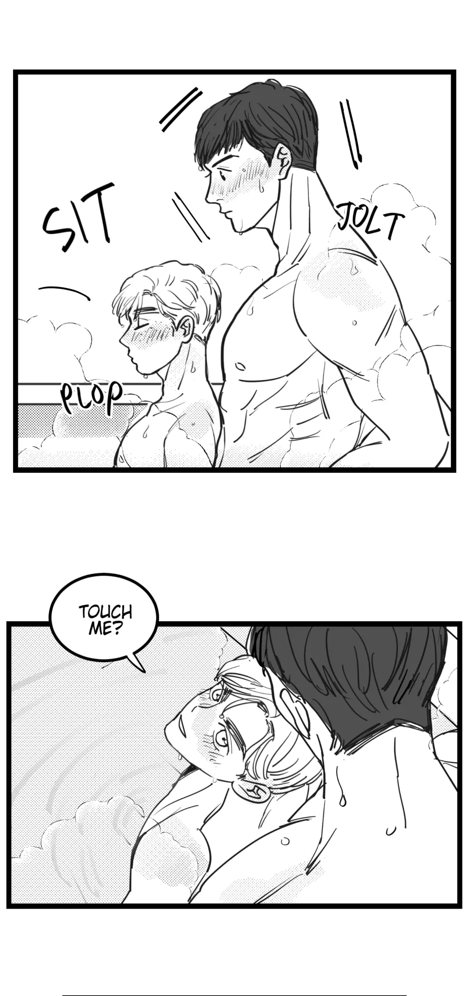 Two Sizes, too small - Side Story: Onsen-02 manhwa