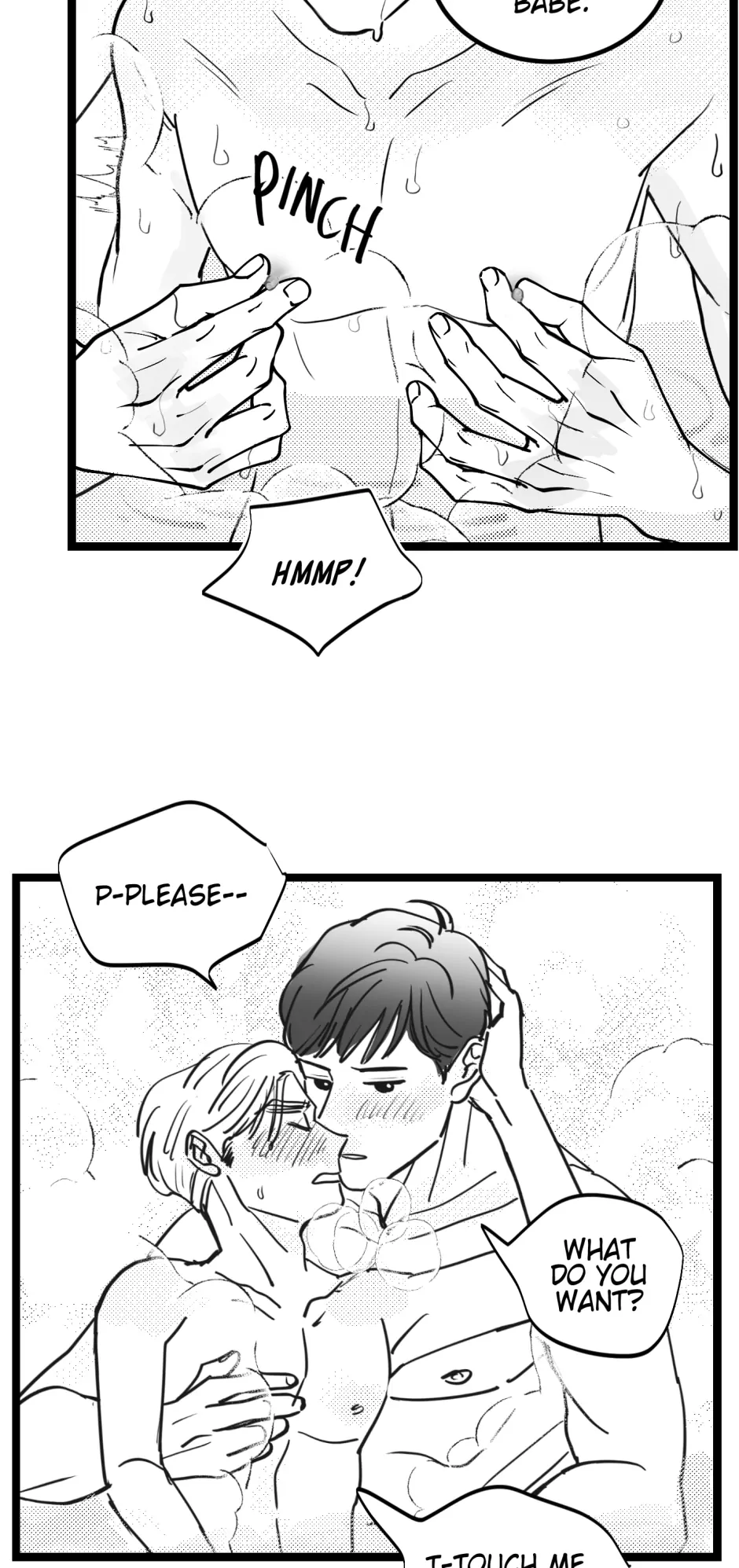 Two Sizes, too small - Side Story: Onsen-02 manhwa
