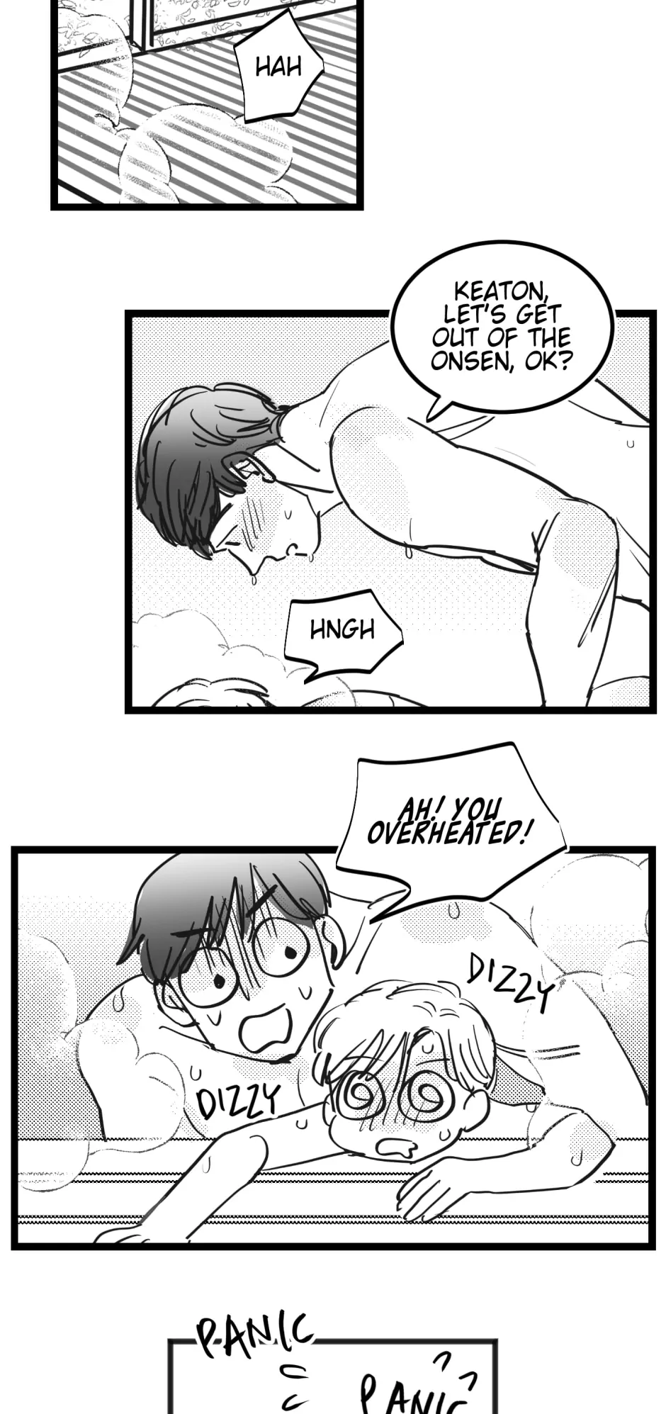 Two Sizes, too small - Side Story: Onsen-02 manhwa