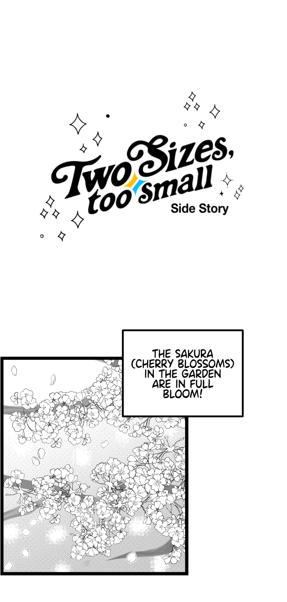 Two Sizes, too small - Side Story: Relaxing 01 manhwa
