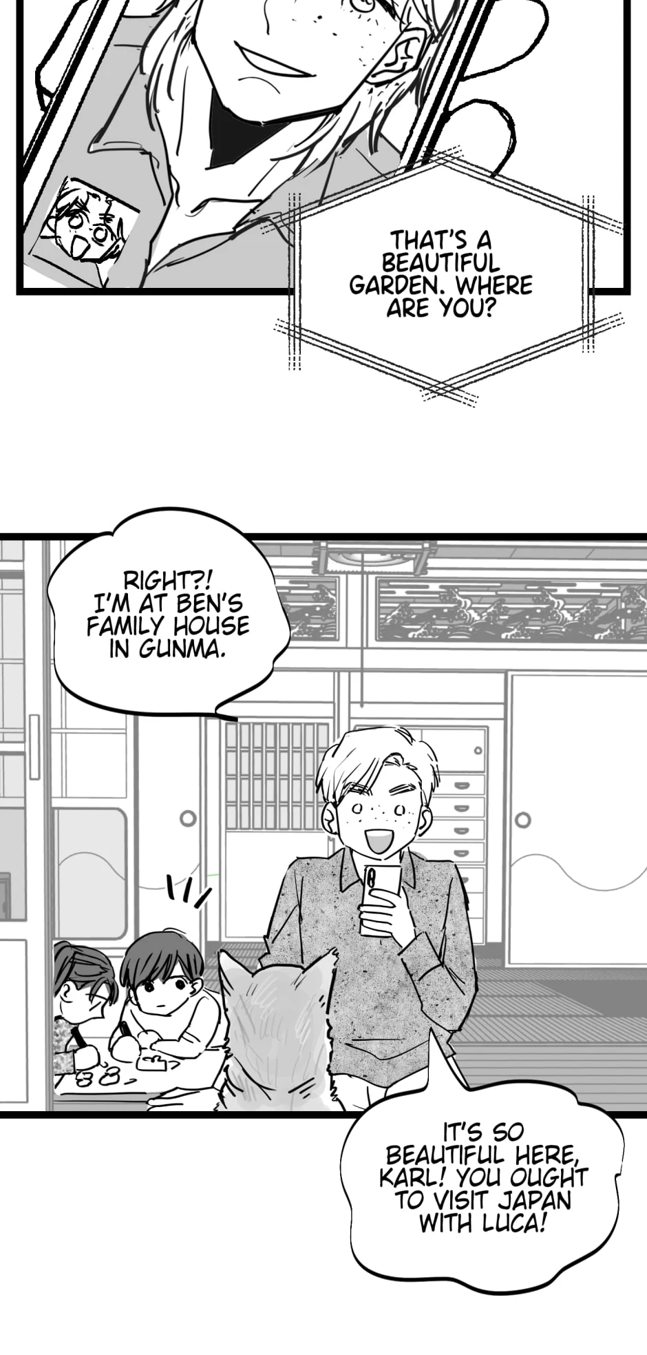 Two Sizes, too small - Side Story: Relaxing 01 manhwa