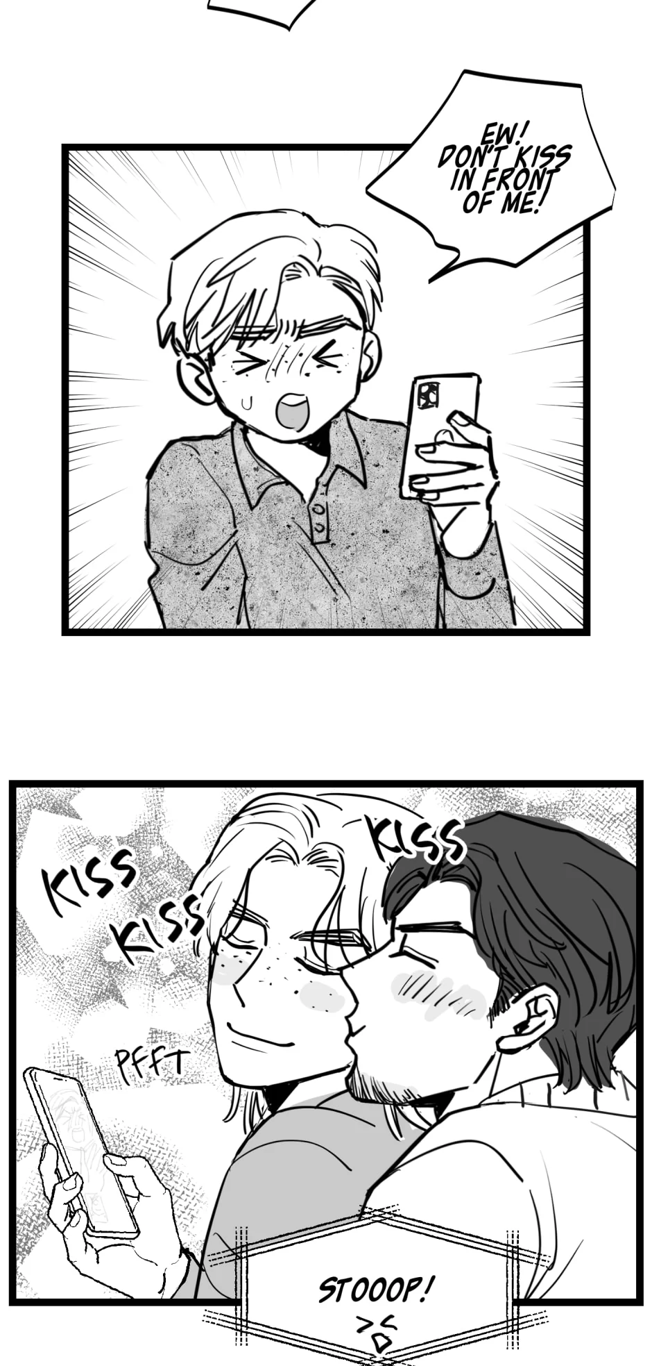Two Sizes, too small - Side Story: Relaxing 01 manhwa