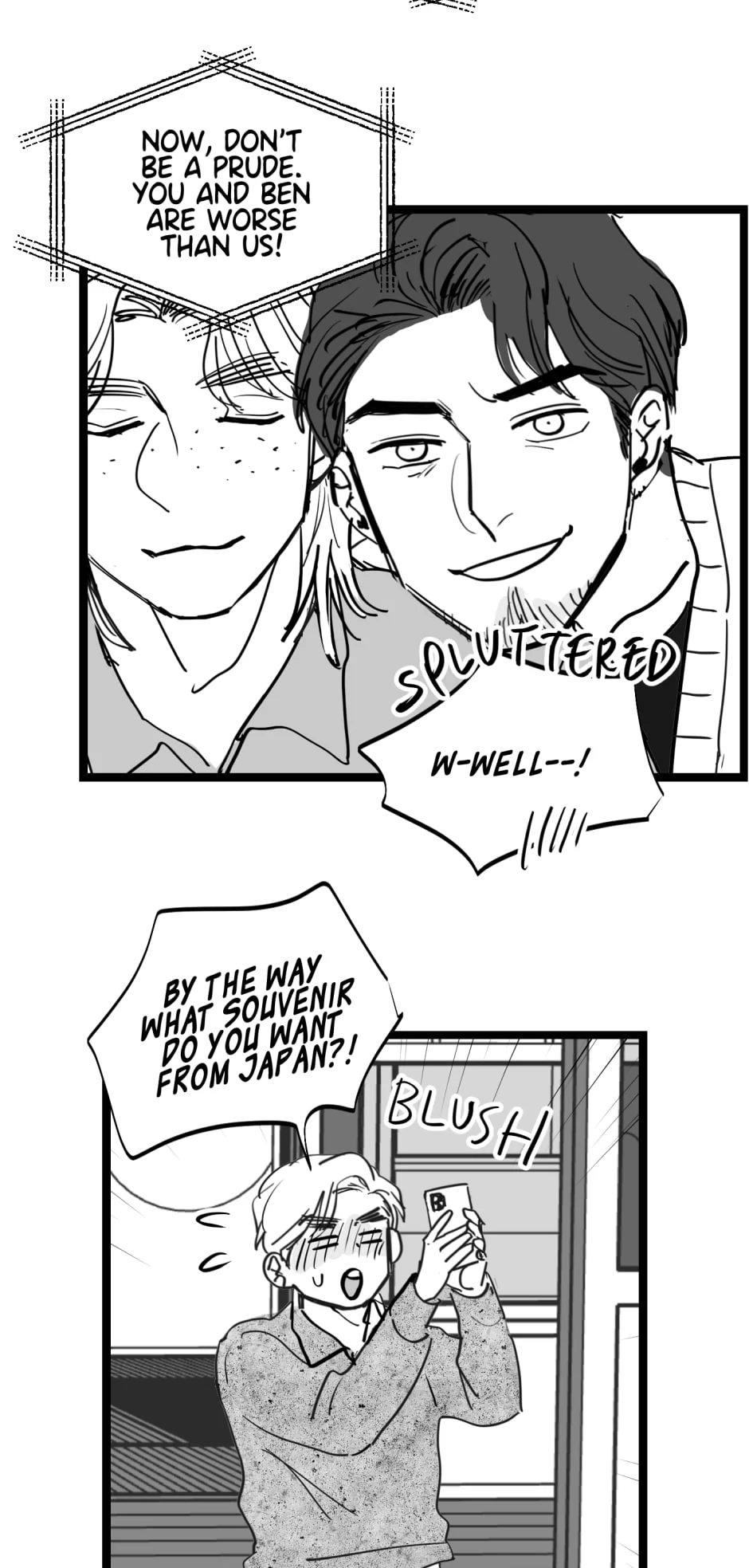 Two Sizes, too small - Side Story: Relaxing 01 manhwa