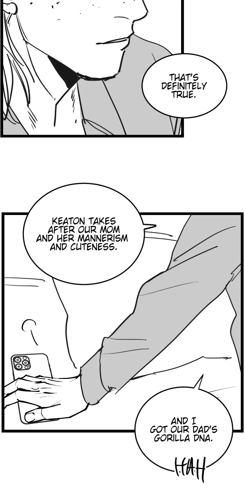 Two Sizes, too small - Side Story: Relaxing 02 manhwa