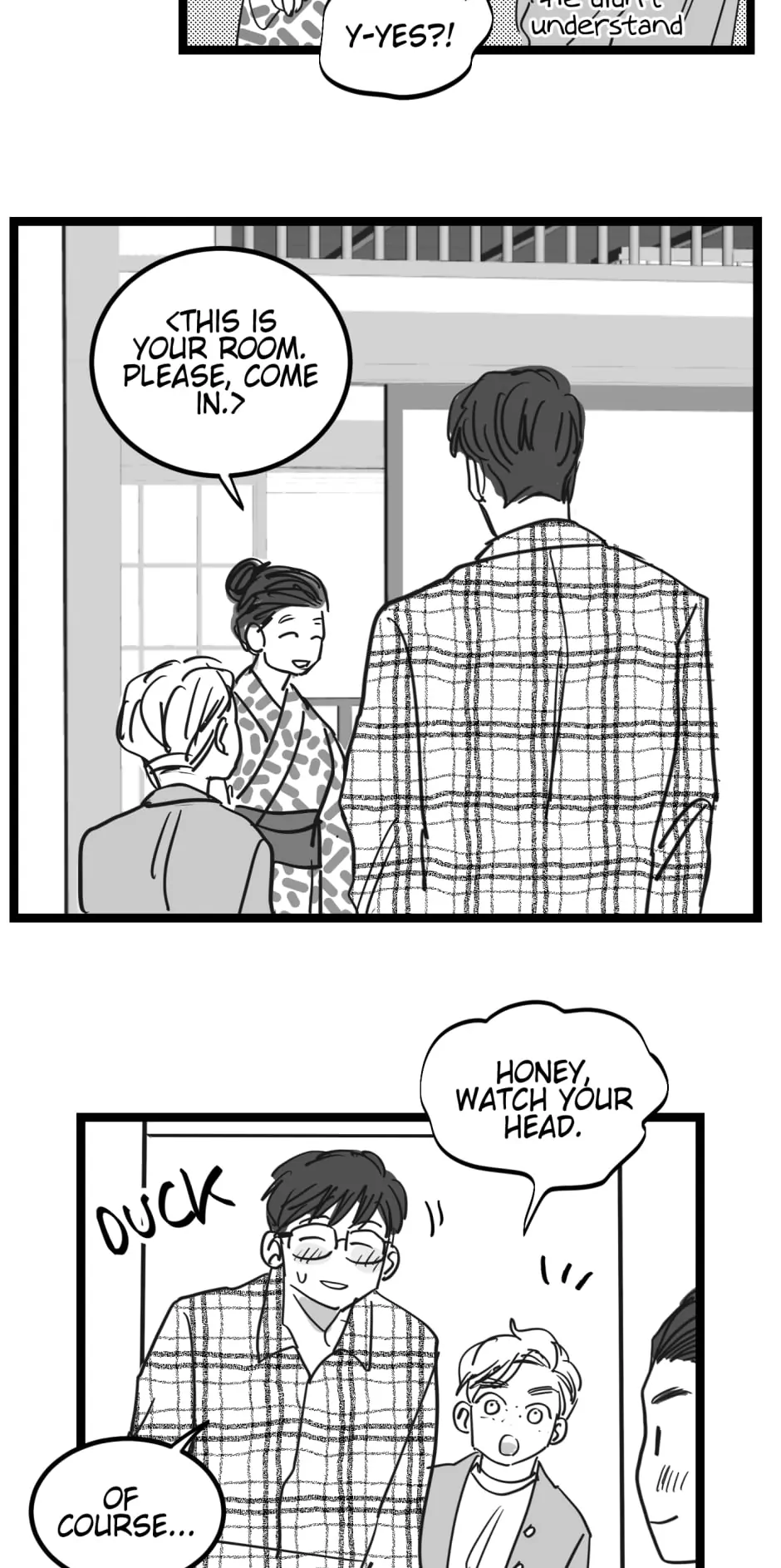 Two Sizes, too small - Side Story: Ryokan Pt.1 manhwa