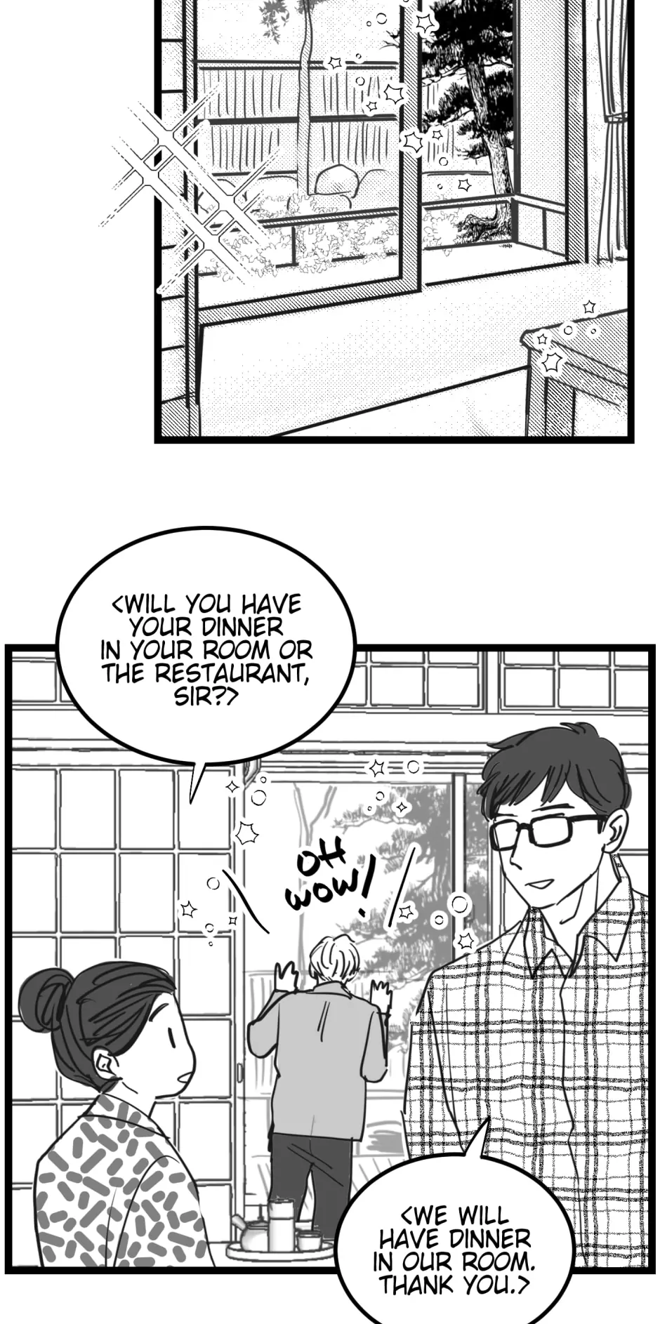 Two Sizes, too small - Side Story: Ryokan Pt.1 manhwa