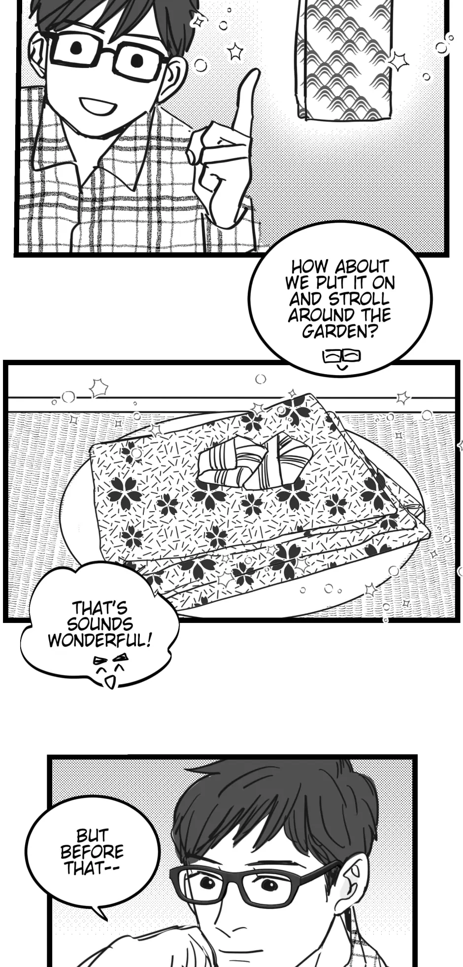 Two Sizes, too small - Side Story: Ryokan Pt.2 manhwa
