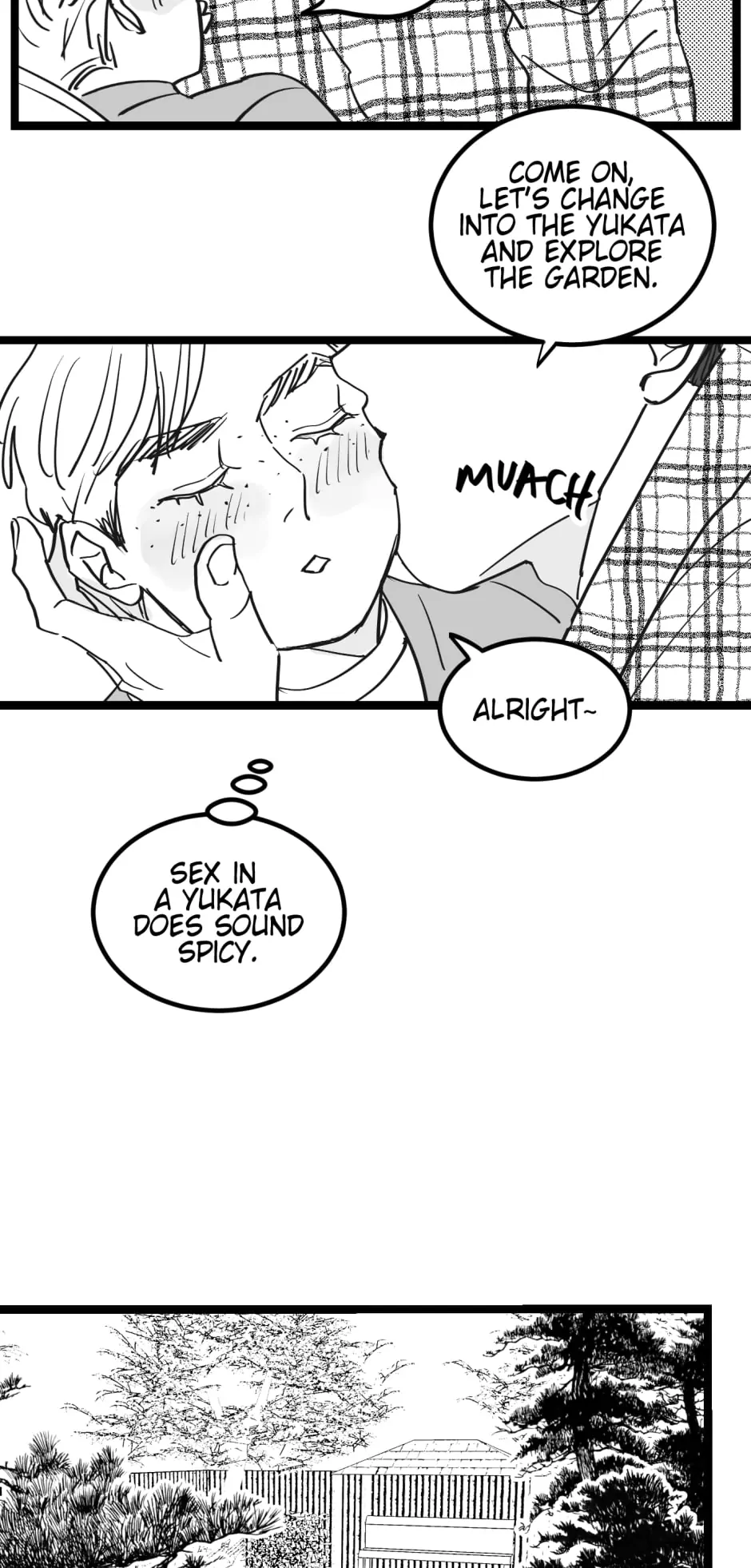 Two Sizes, too small - Side Story: Ryokan Pt.2 manhwa