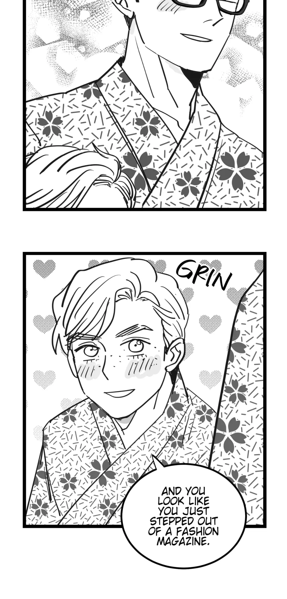 Two Sizes, too small - Side Story: Ryokan Pt.2 manhwa