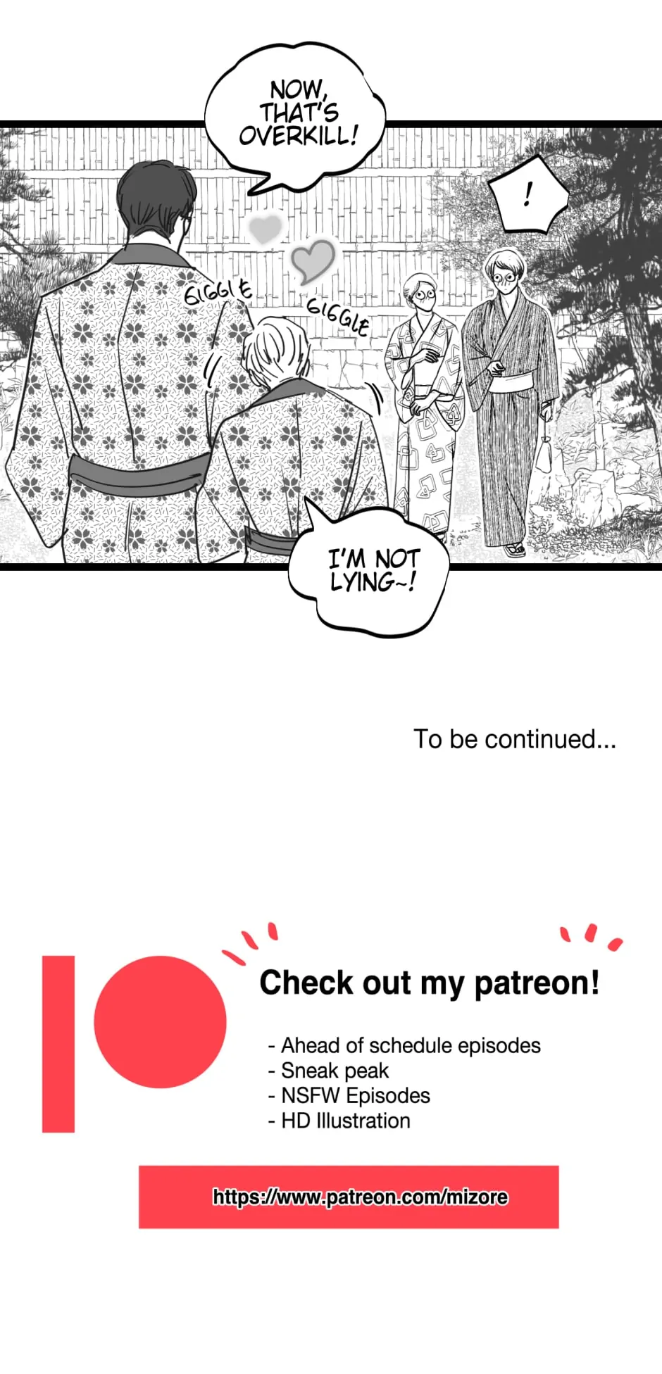 Two Sizes, too small - Side Story: Ryokan Pt.2 manhwa