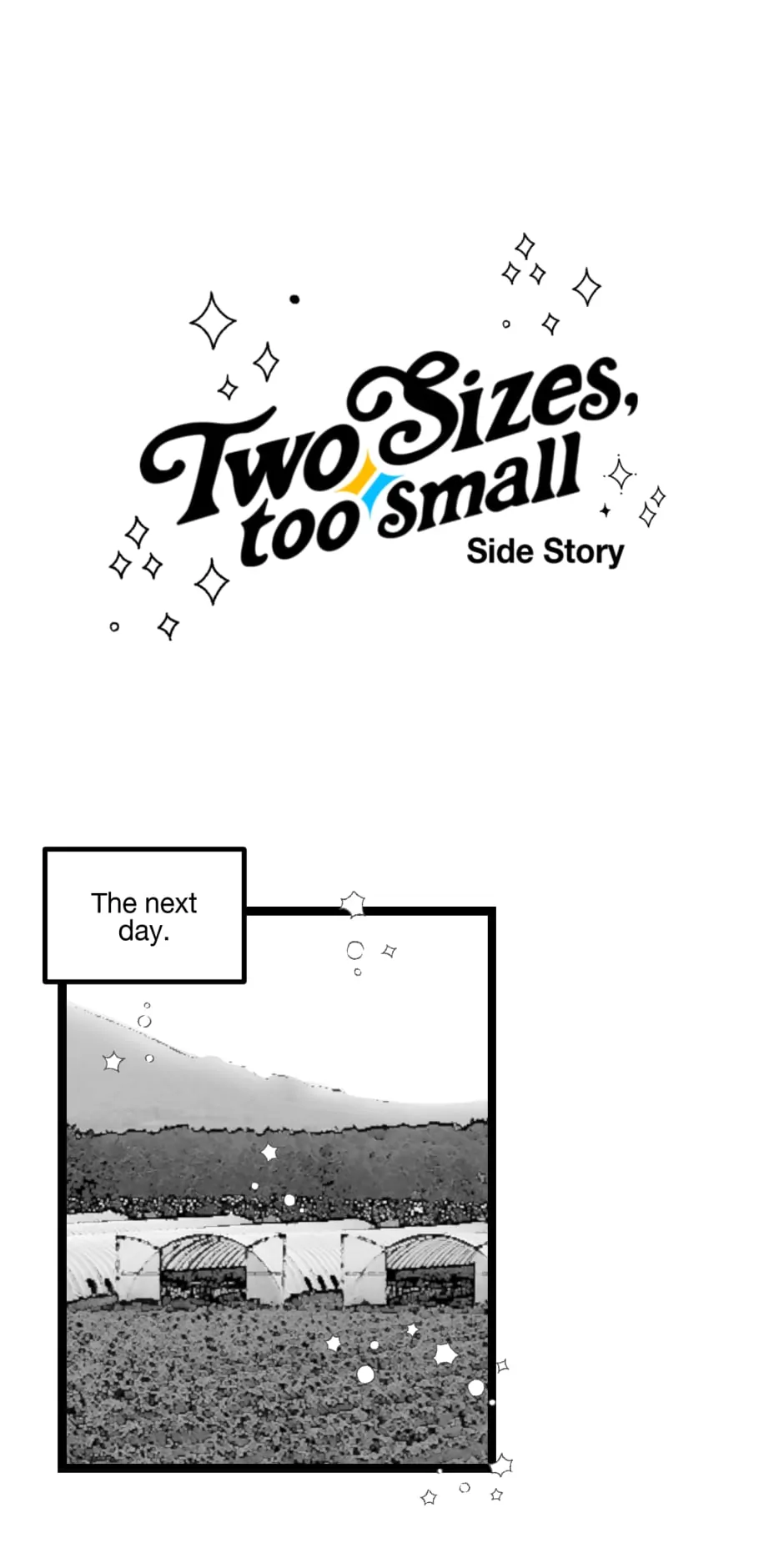 Two Sizes, too small - Side Story: Strawberry-01 manhwa
