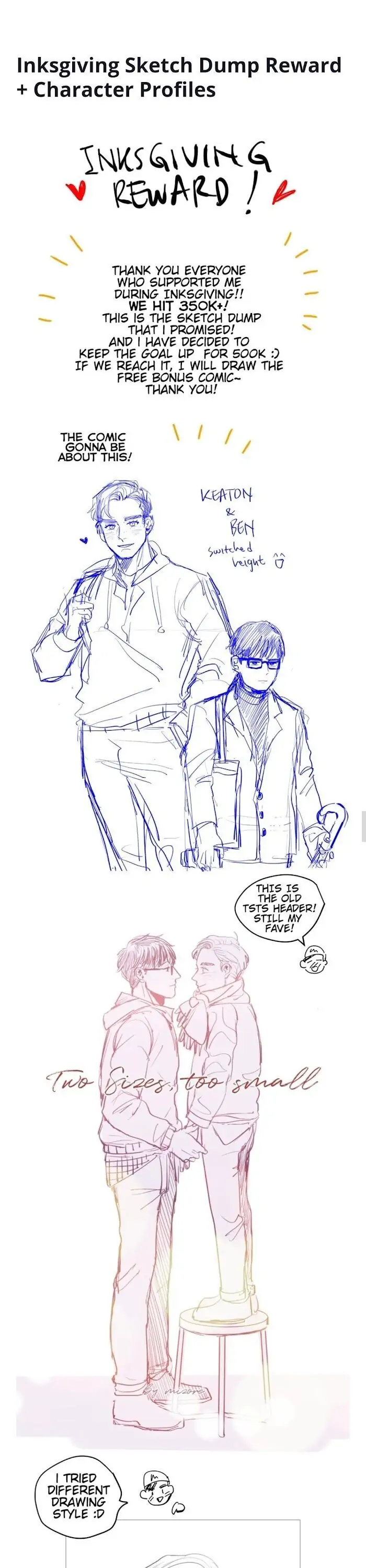 Two Sizes, too small - Volume 1 Chapter 21 manhwa