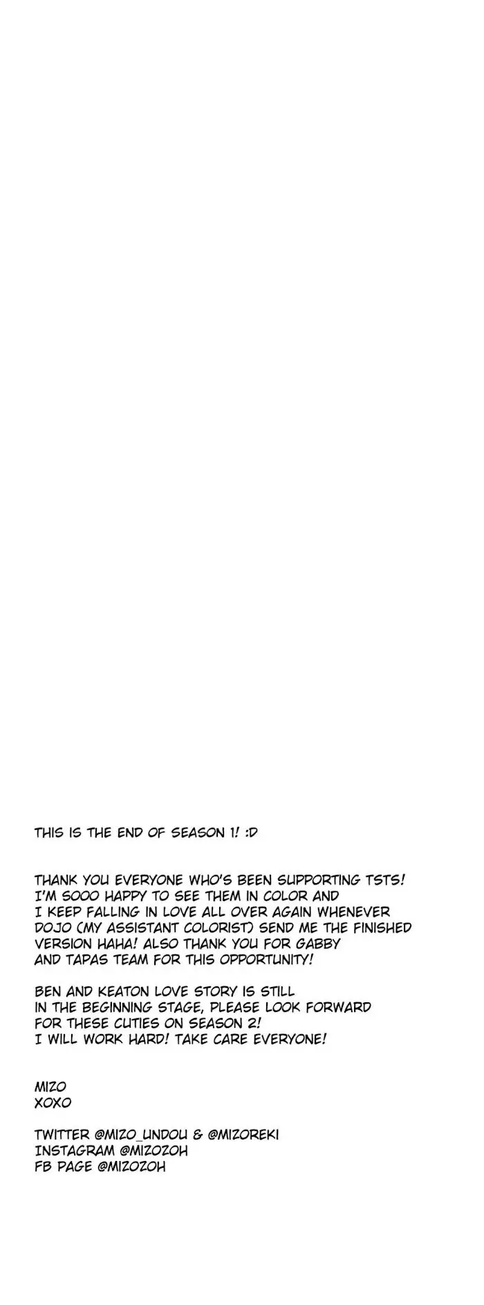 Two Sizes, too small - Volume 1 Chapter 26 manhwa