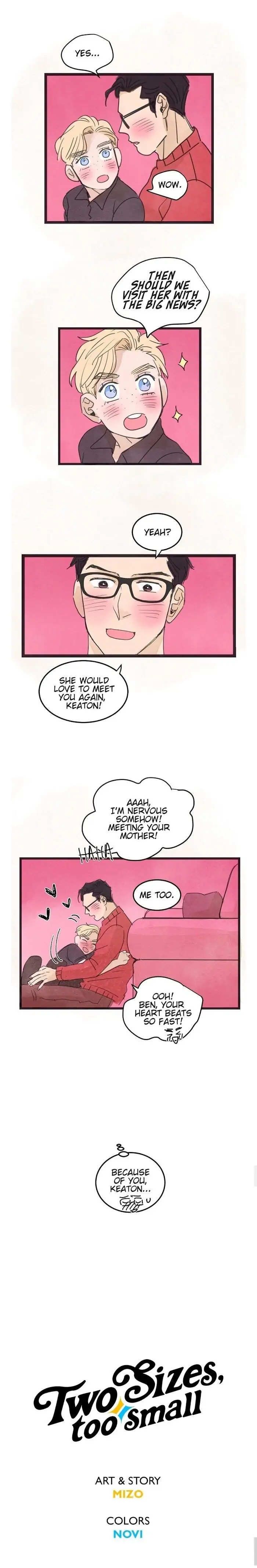 Two Sizes, too small - Volume 2 Chapter 31 manhwa