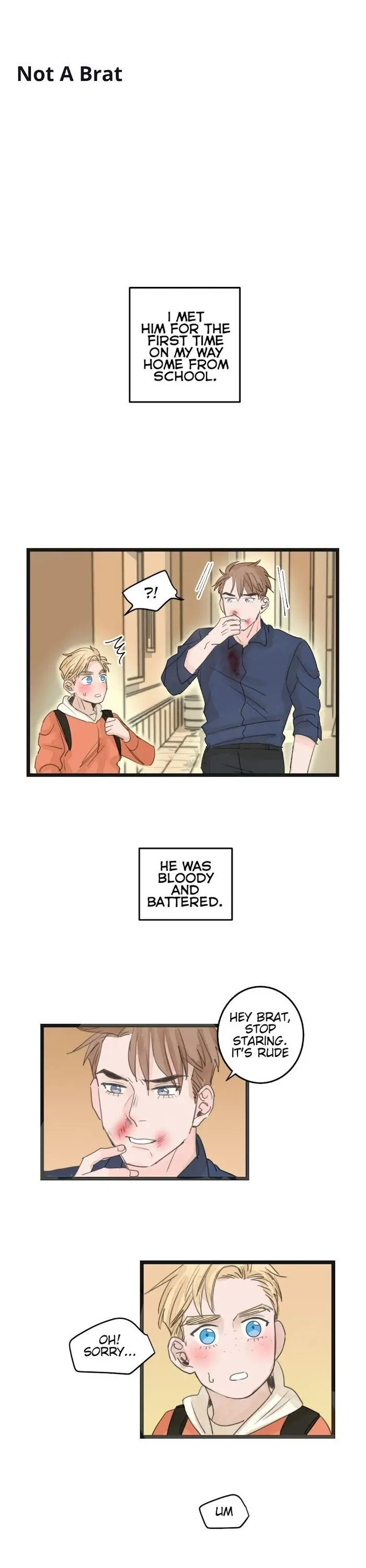 Two Sizes, too small - Volume 2 Chapter 35 manhwa