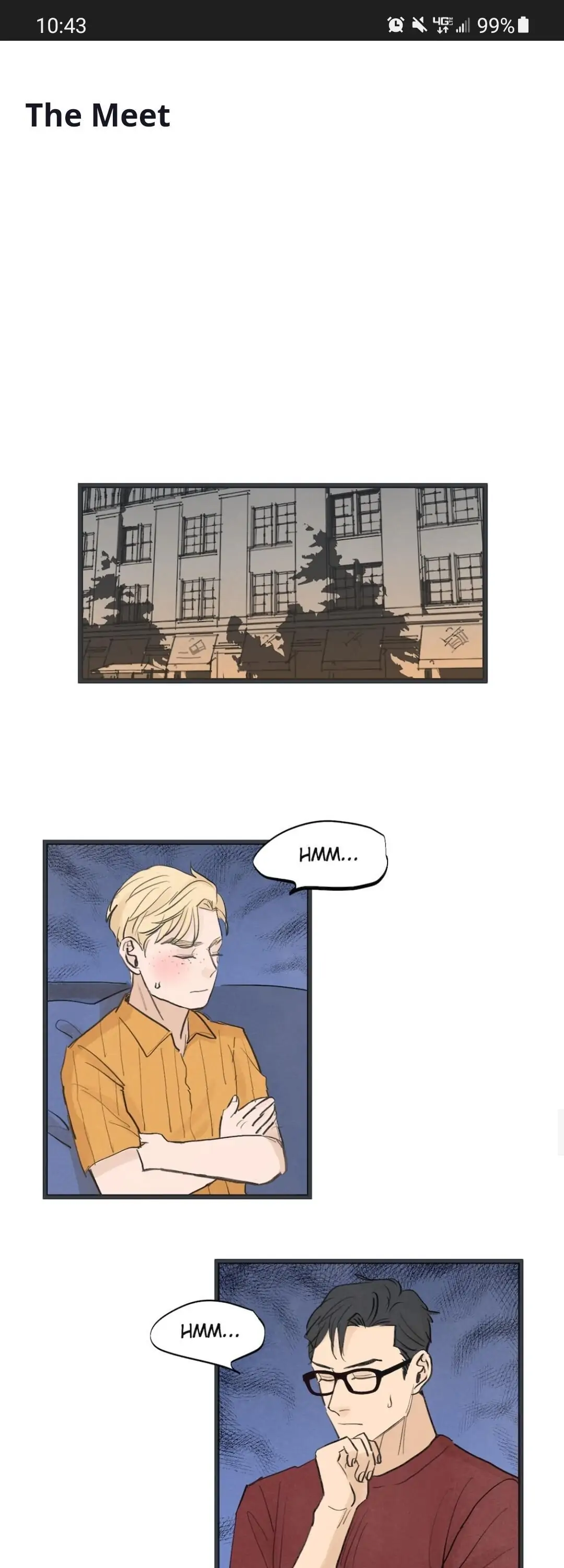 Two Sizes, too small - Volume 3 Chapter 54 manhwa