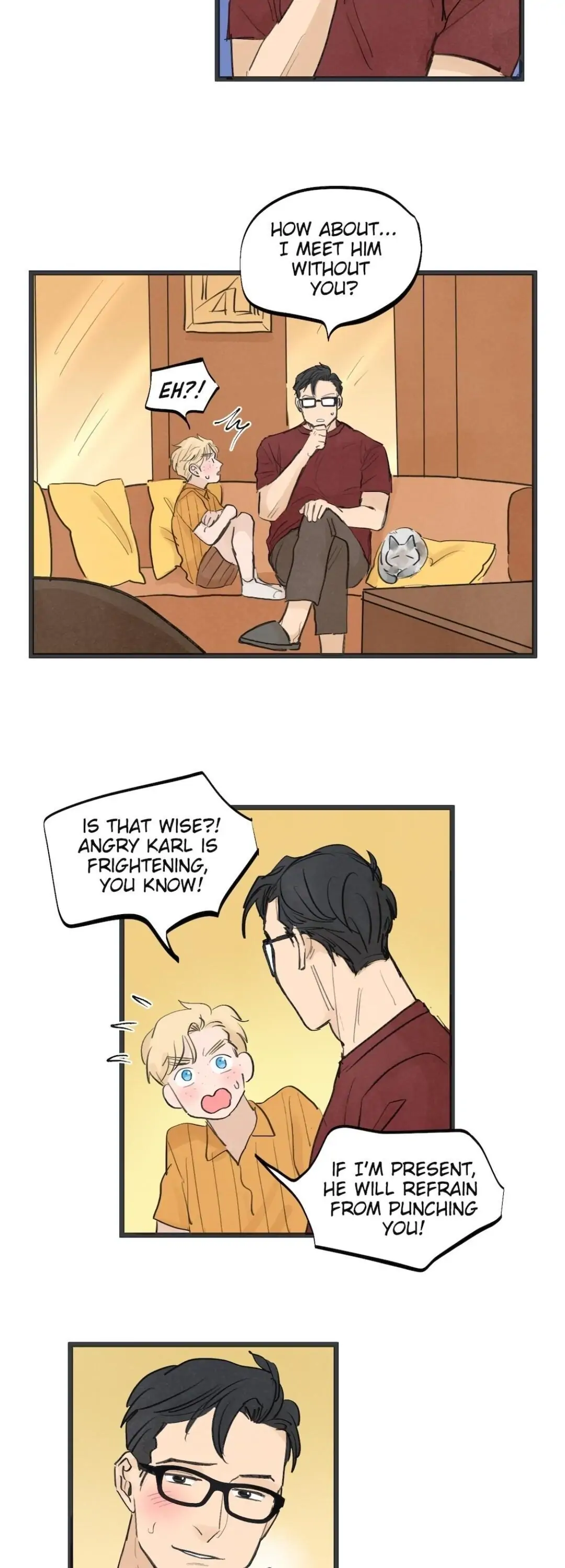 Two Sizes, too small - Volume 3 Chapter 54 manhwa