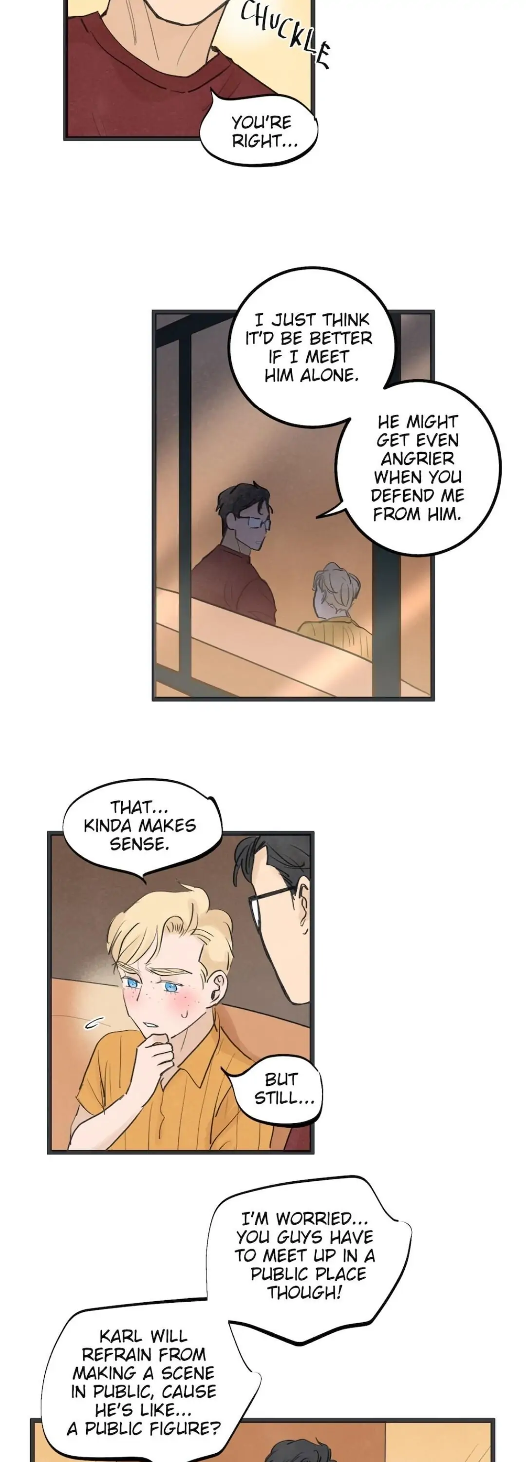 Two Sizes, too small - Volume 3 Chapter 54 manhwa