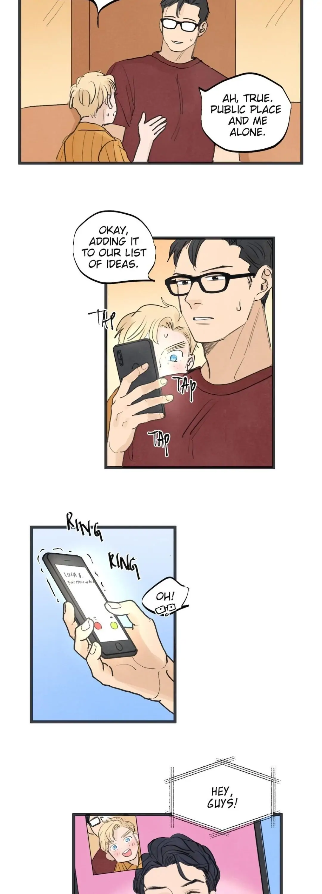 Two Sizes, too small - Volume 3 Chapter 54 manhwa