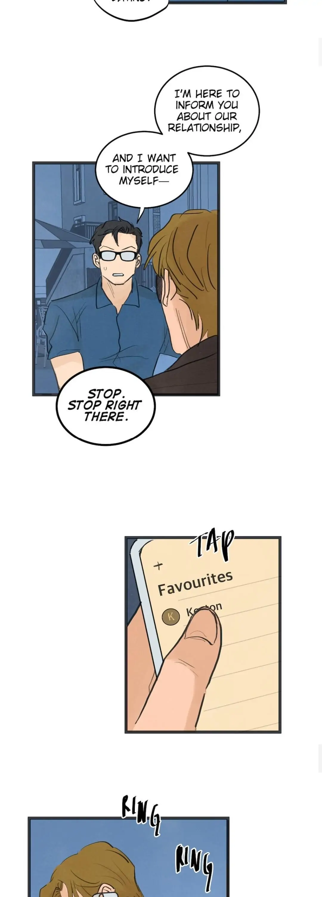 Two Sizes, too small - Volume 3 Chapter 54 manhwa