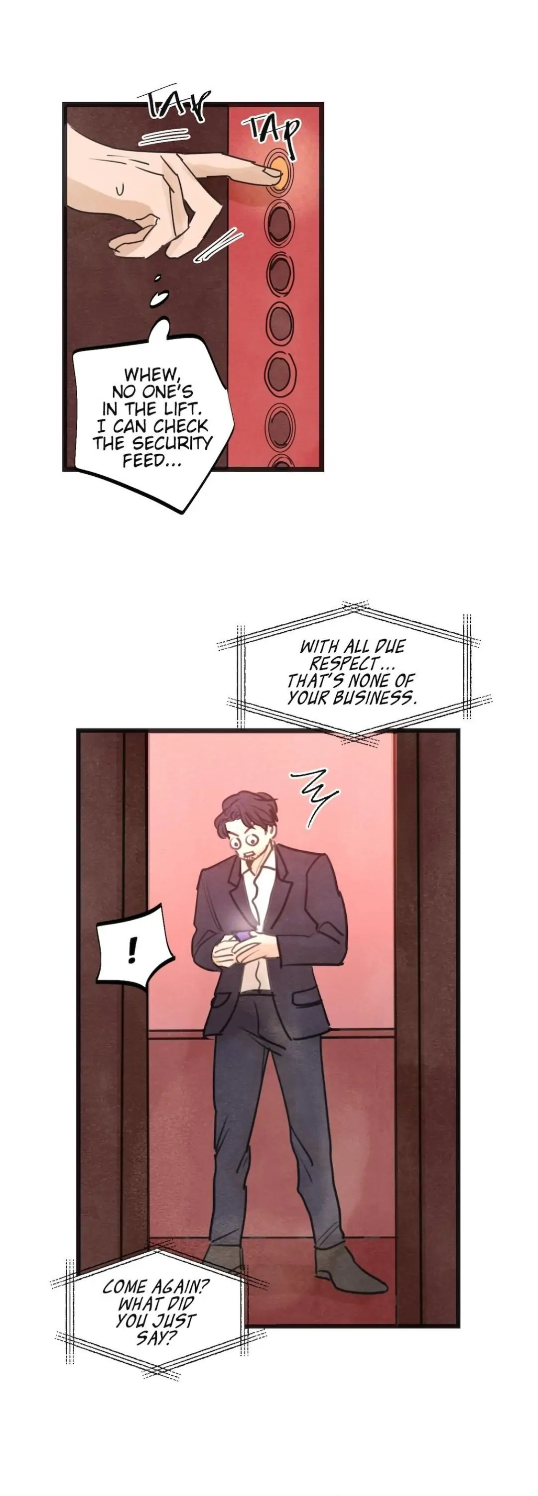 Two Sizes, too small - Volume 3 Chapter 55 manhwa