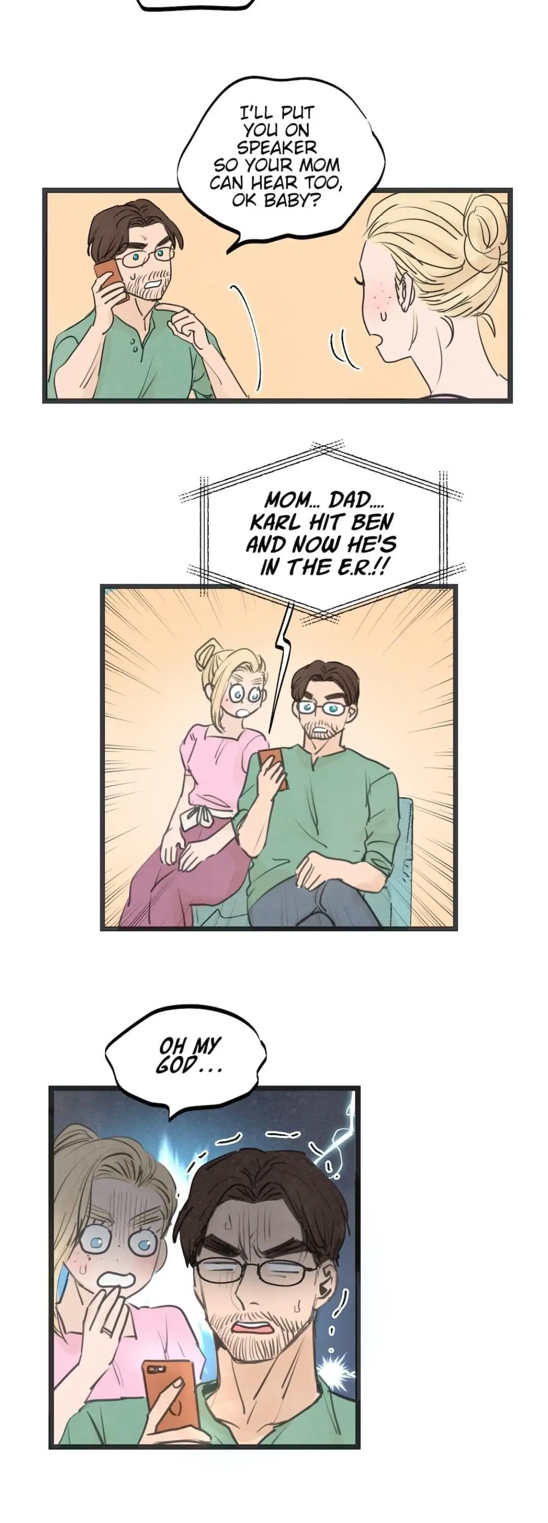 Two Sizes, too small - Volume 3 Chapter 59 manhwa