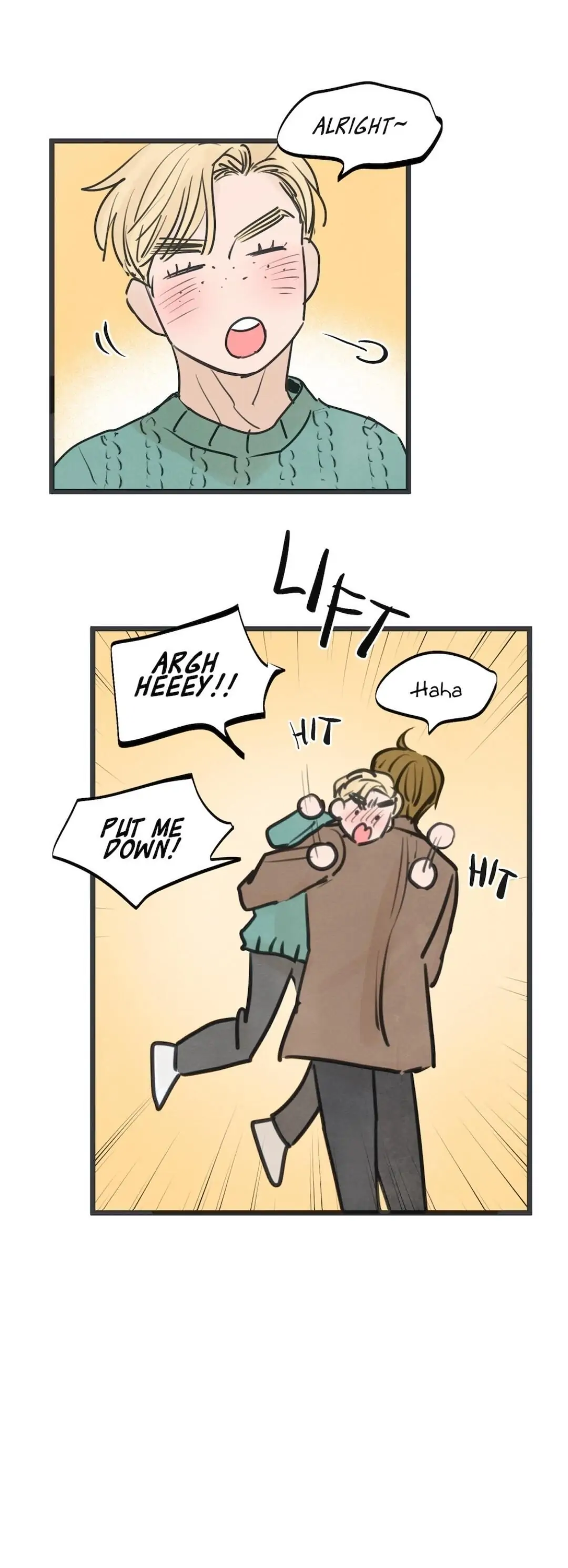 Two Sizes, too small - Volume 3 Chapter 65 manhwa