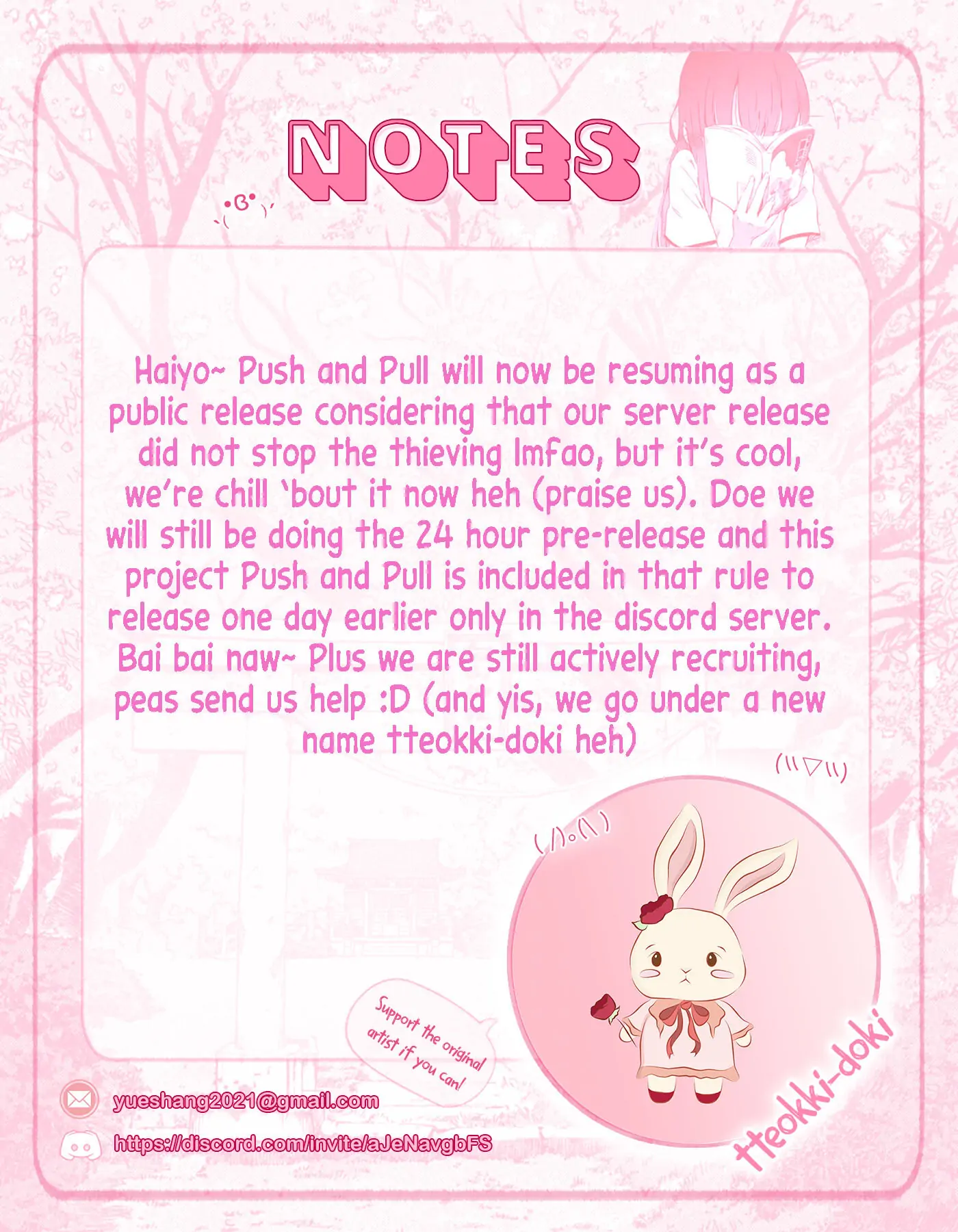 Push and Pull - Chapter 2 manhwa