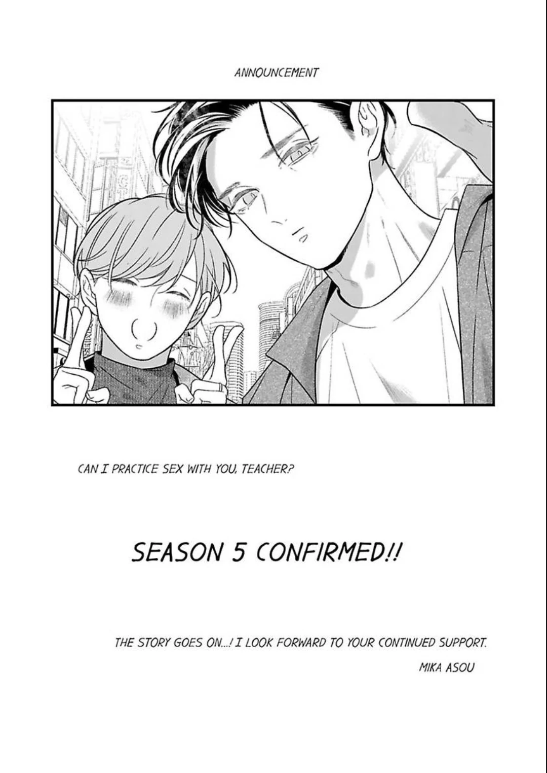 Sensei de, Sex no Renshuu Shite Ii? - Chapter 87 manhwa