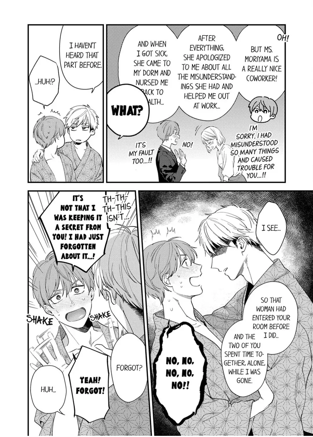 Omae ni Dakareru nante Kiitenai - Chapter 28 manhwa