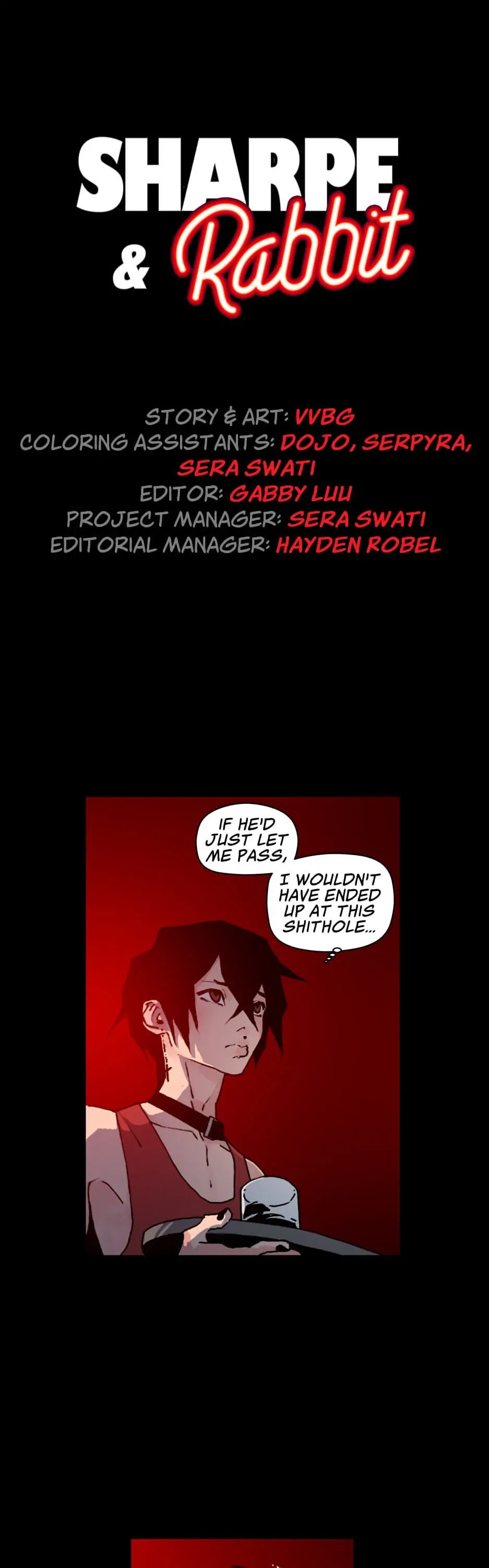 Sharpe & Rabbit (Official) - Chapter 3 : Enjoying the Company manhwa