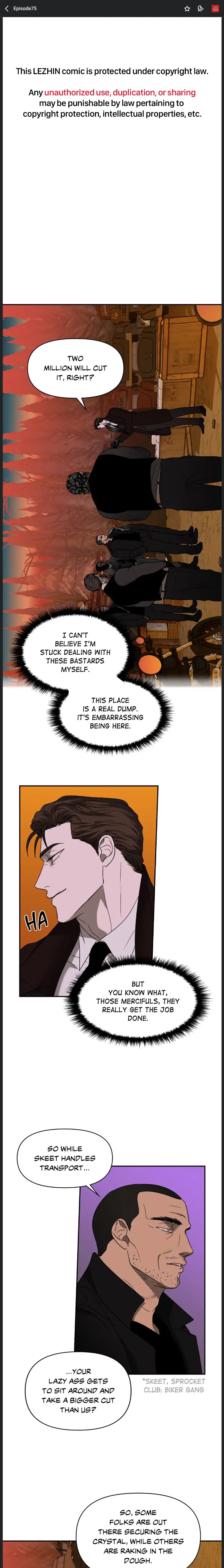 Shutline [Official] - Chapter 75 manhwa