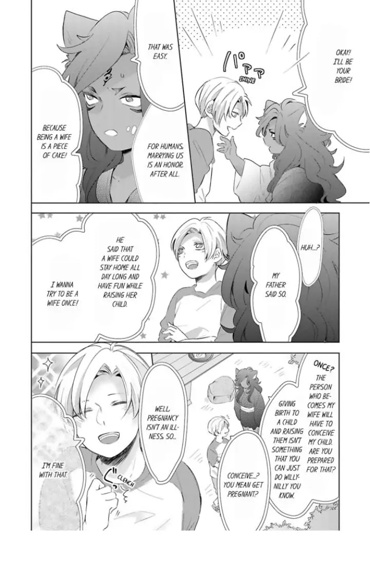 Kemono to Ore no Kodzukuri Chakushou Nikki ~Mukashi Tasuketa Kemono ni Ongaeshi de Tanetsuke Saremashita~ - Chapter 25 manhwa