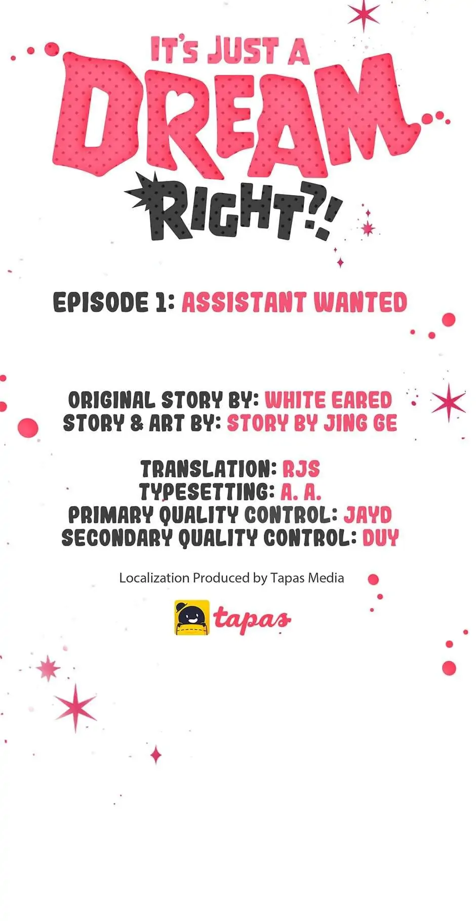 It’s Just a Dream…Right?! - Chapter 1 manhwa