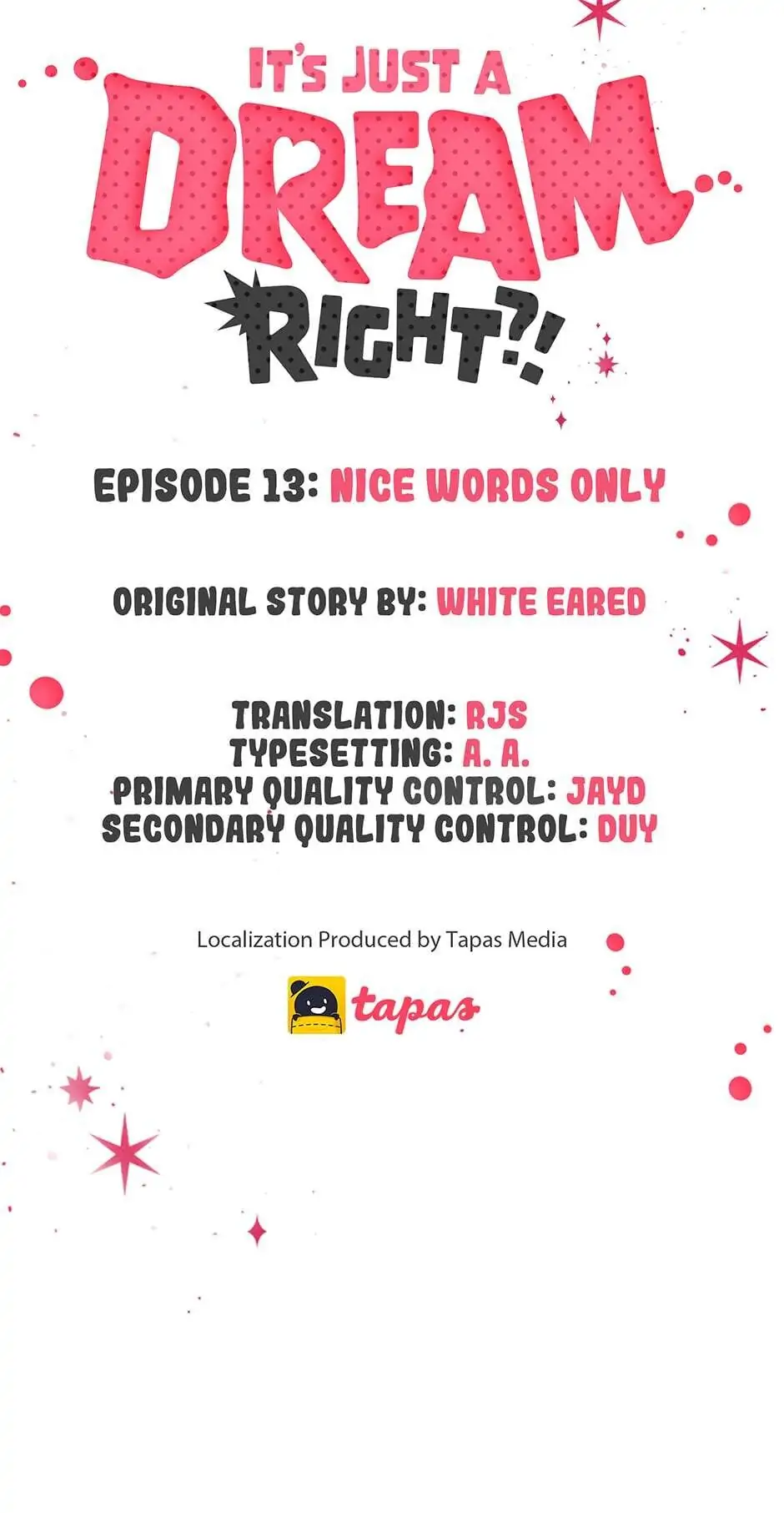 It’s Just a Dream…Right?! - Chapter 13 manhwa