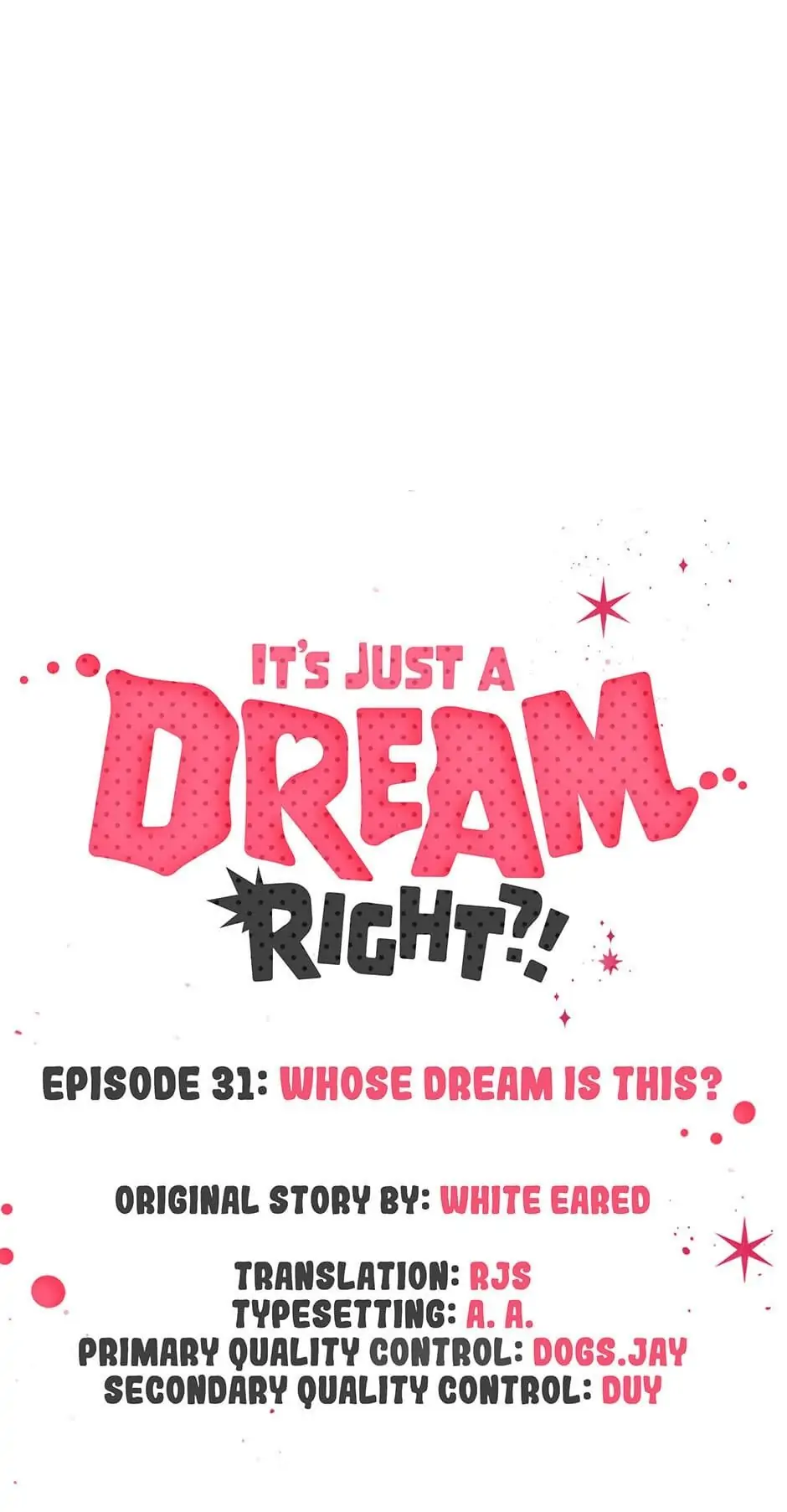 It’s Just a Dream…Right?! - Chapter 31 manhwa