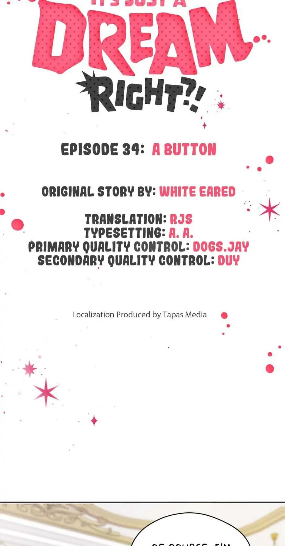 It’s Just a Dream…Right?! - Chapter 34 manhwa
