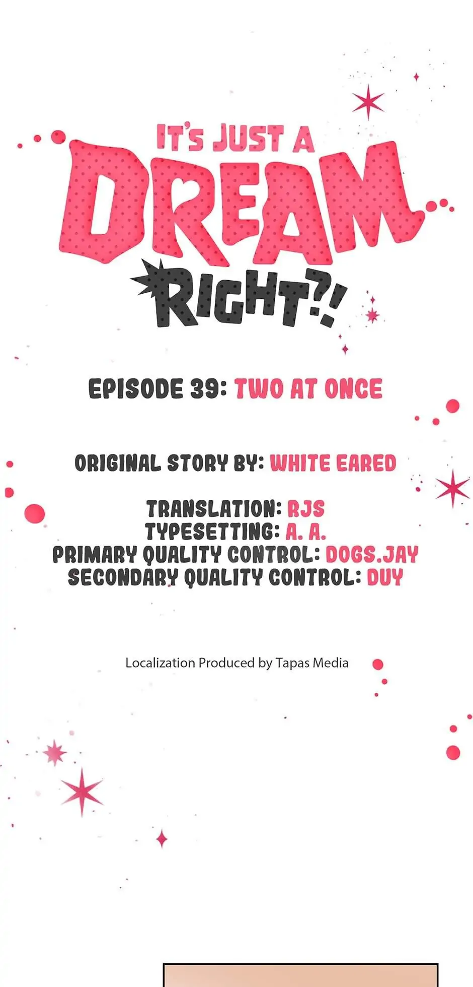 It’s Just a Dream…Right?! - Chapter 39 manhwa