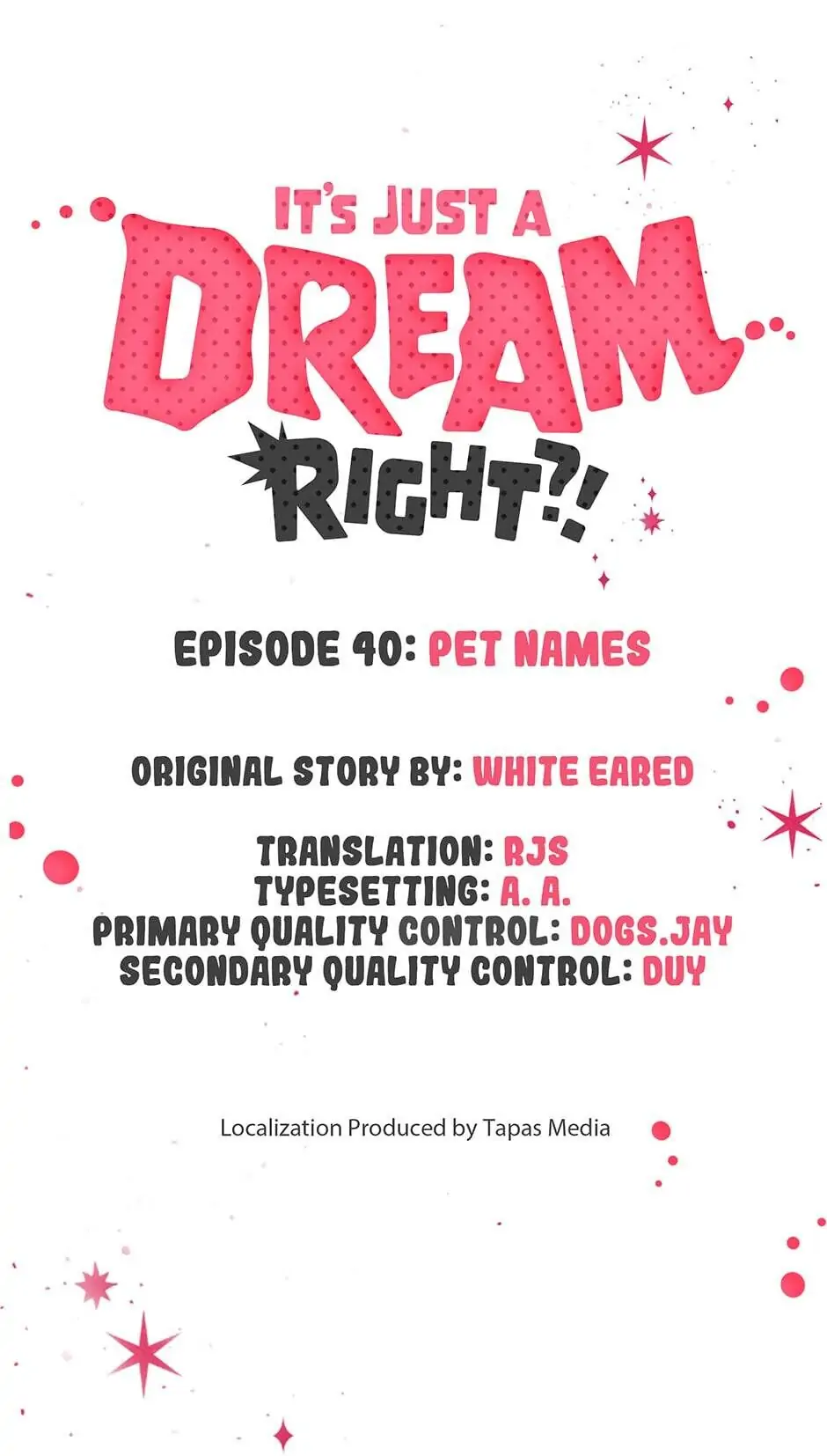It’s Just a Dream…Right?! - Chapter 40 manhwa