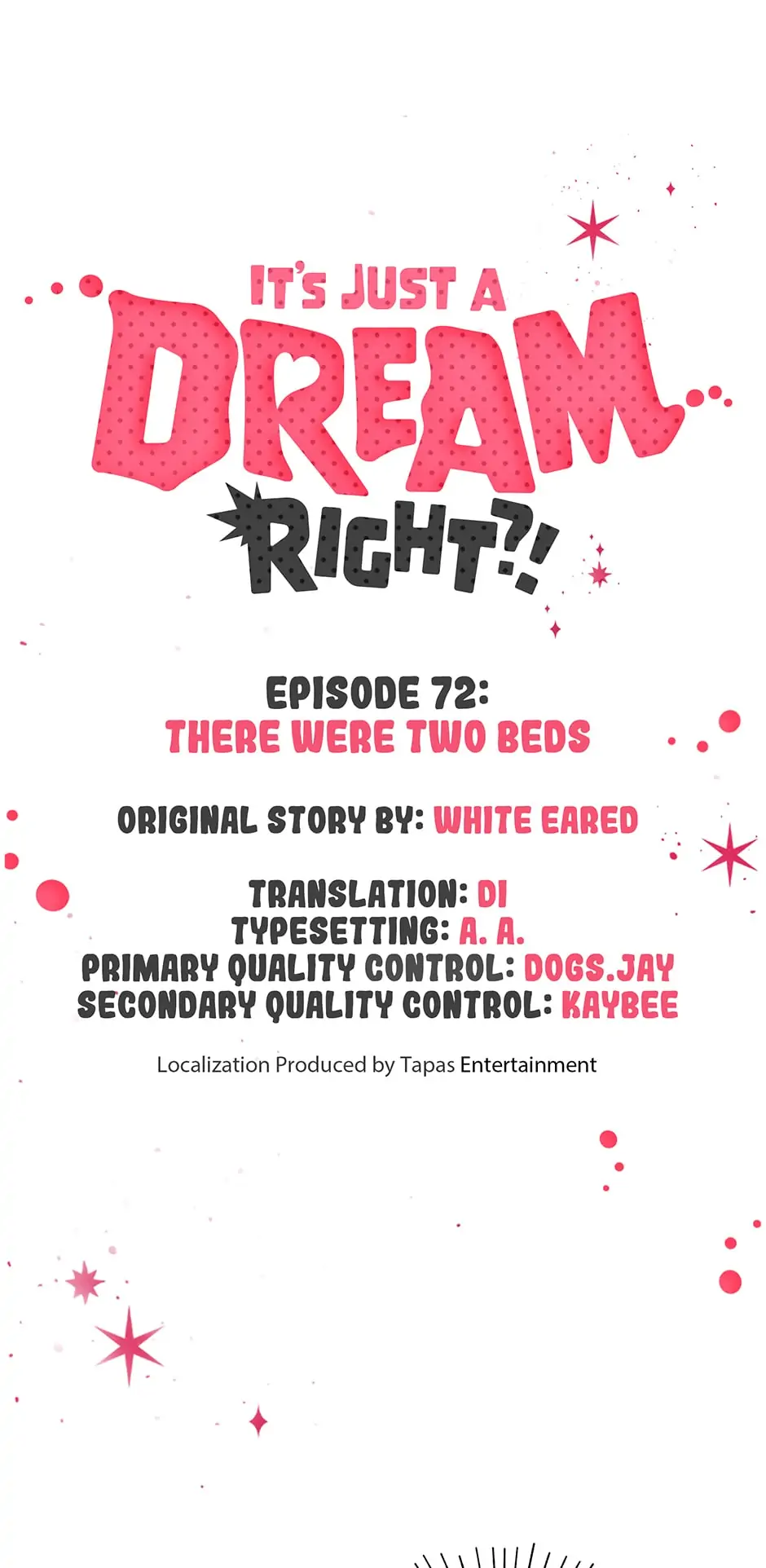 It’s Just a Dream…Right?! - Chapter 72 manhwa