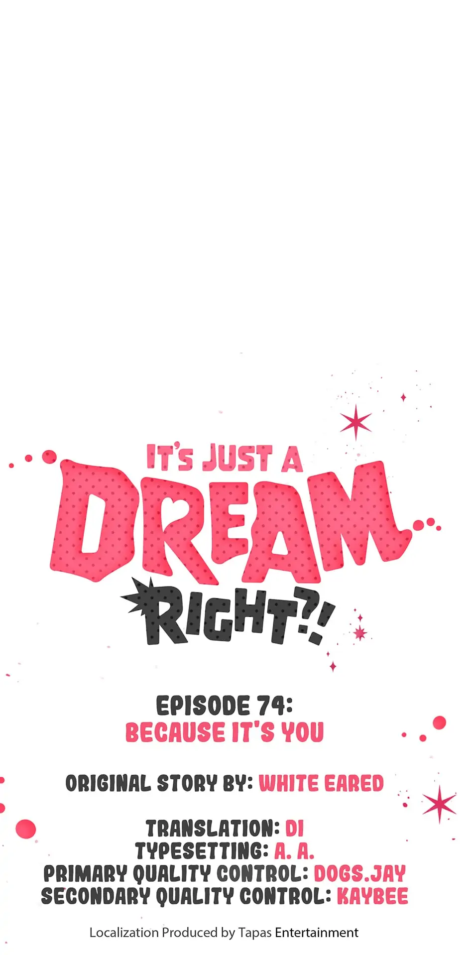 It’s Just a Dream…Right?! - Chapter 74 manhwa