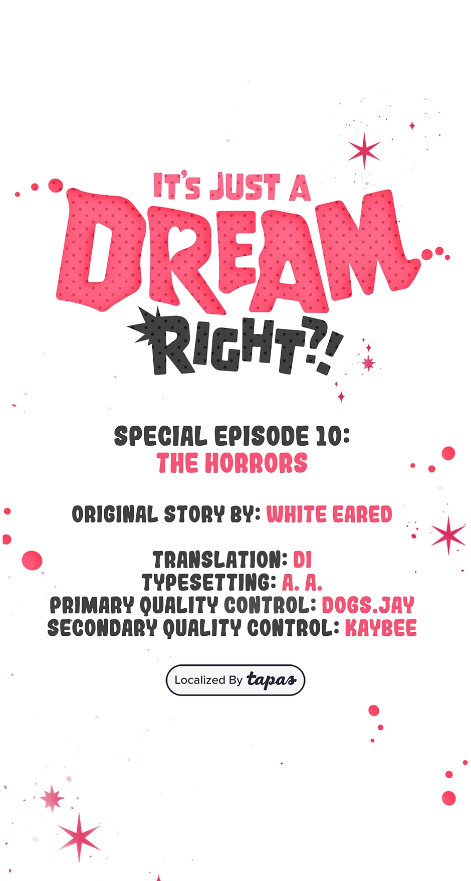 It’s Just a Dream…Right?! - Special Episode 10 manhwa