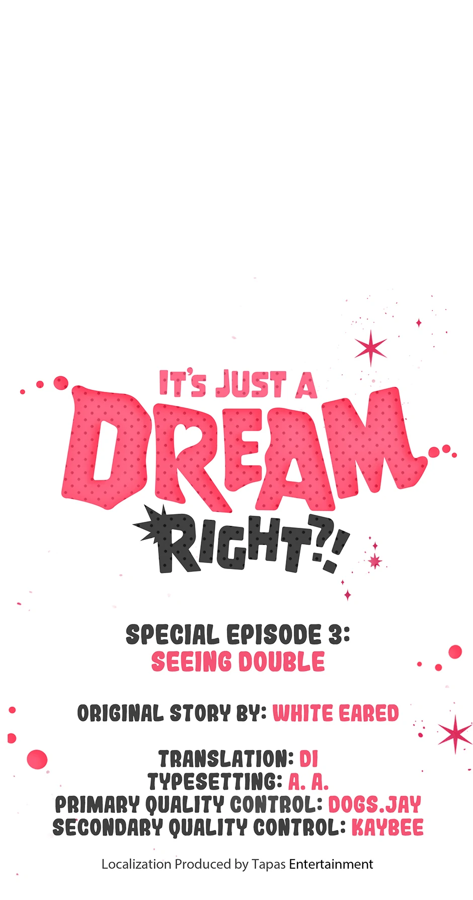 It’s Just a Dream…Right?! - Special Episode 3 manhwa
