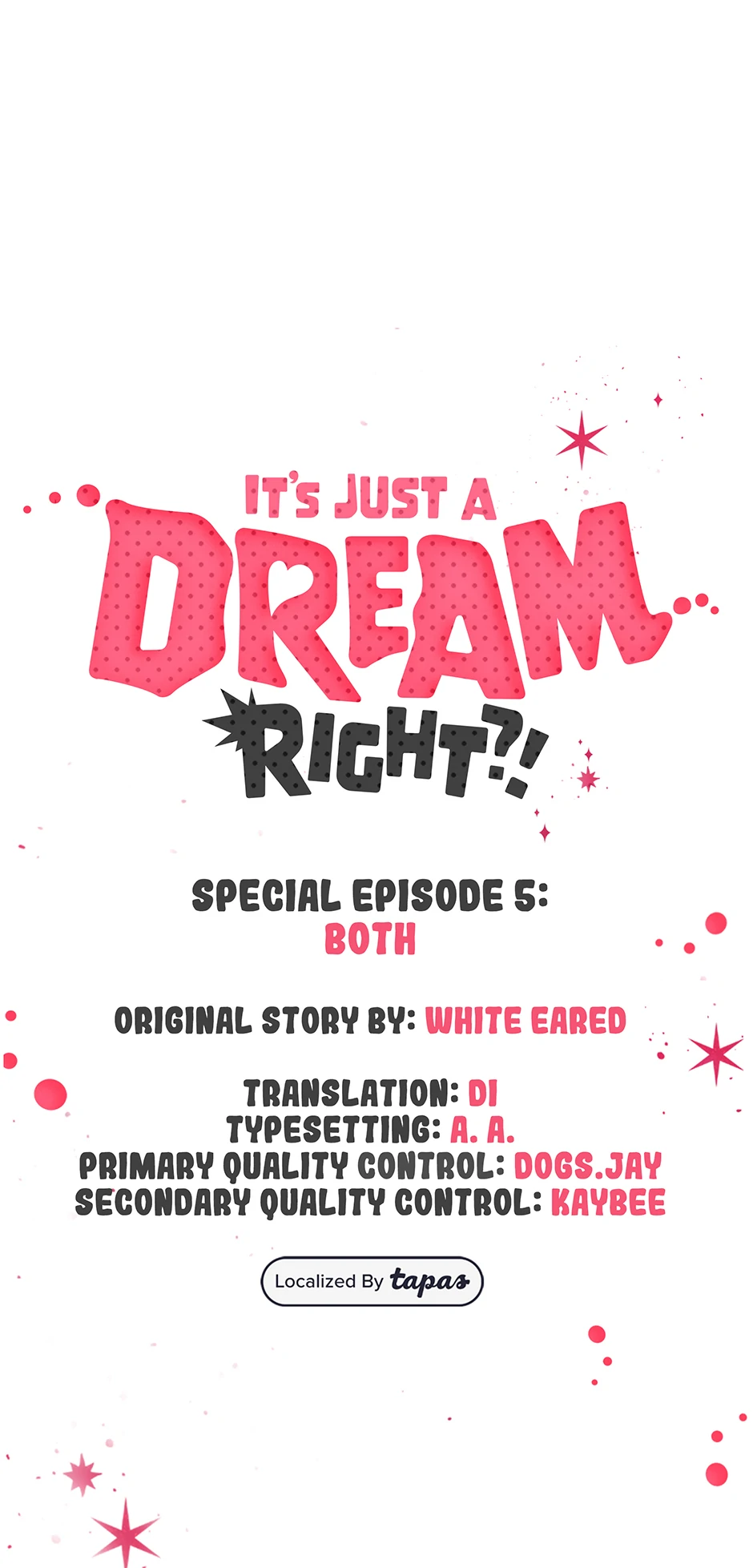 It’s Just a Dream…Right?! - Special Episode 5 manhwa