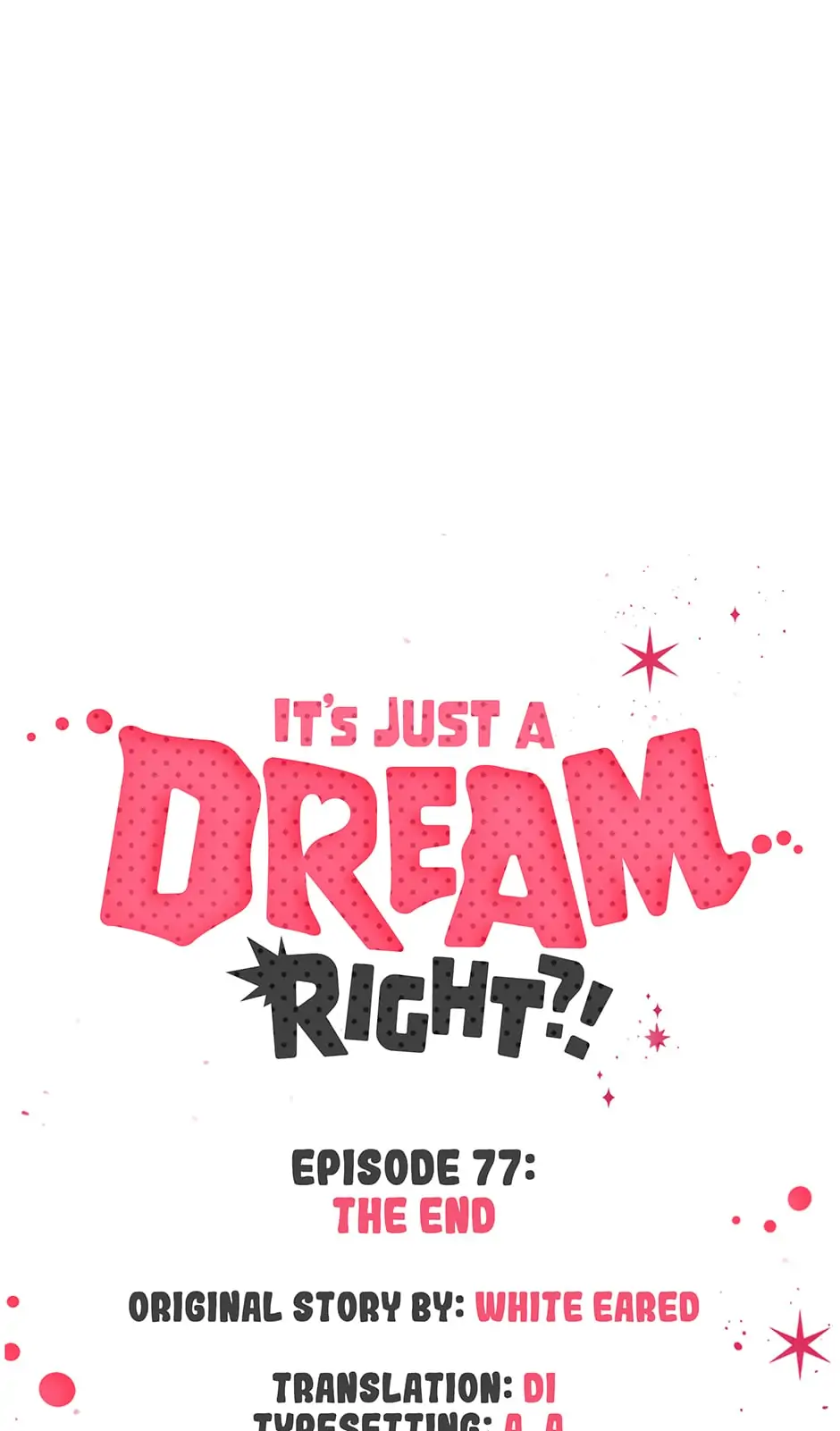 It’s Just a Dream…Right?! - 〖The End〗 manhwa