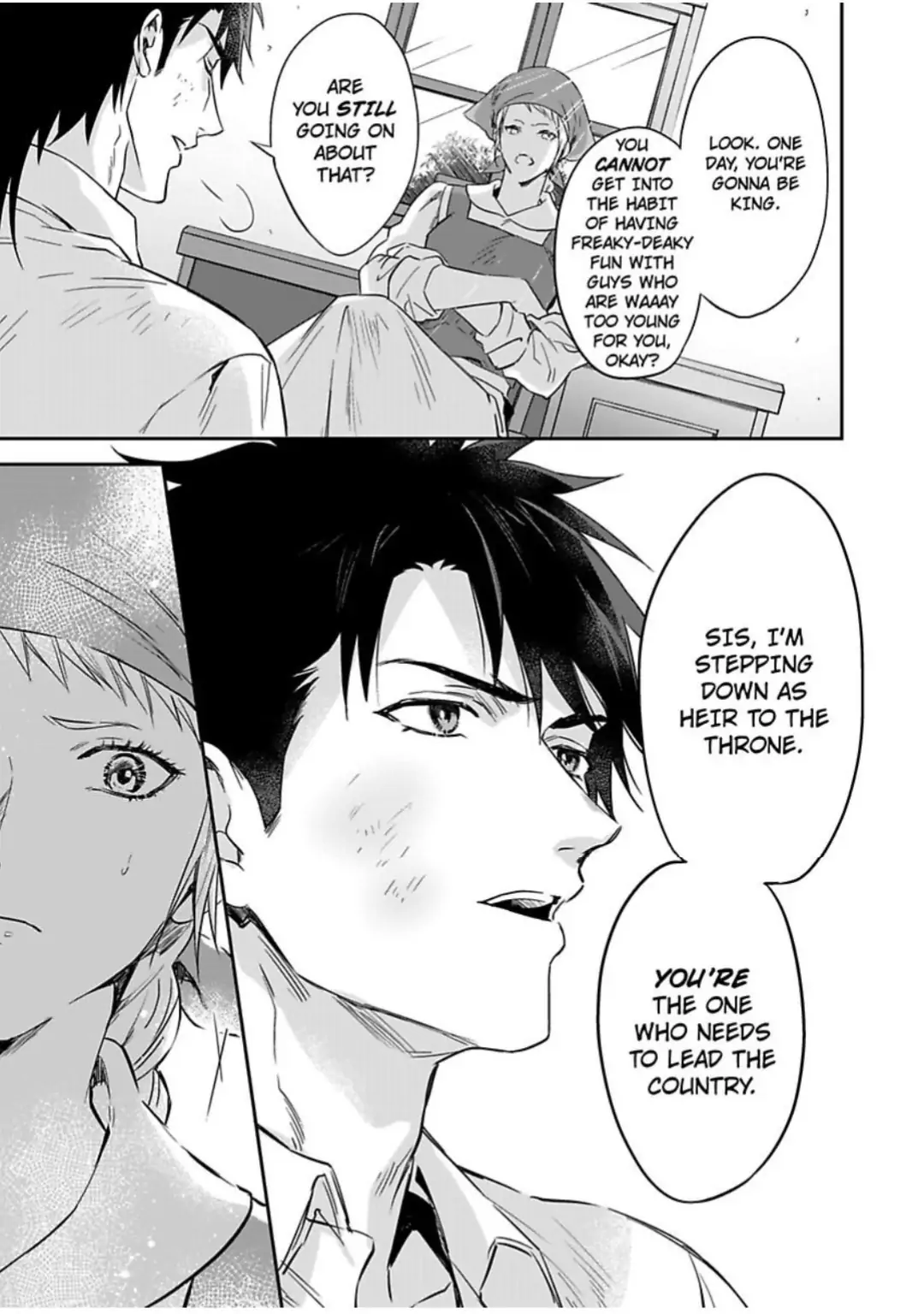 Shusendo Kishi ga Ore wo Nakaseyou to shiteimasu - Chapter 10 manhwa