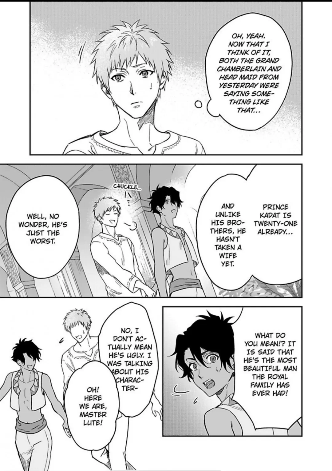 Shusendo Kishi ga Ore wo Nakaseyou to shiteimasu - Chapter 21 manhwa