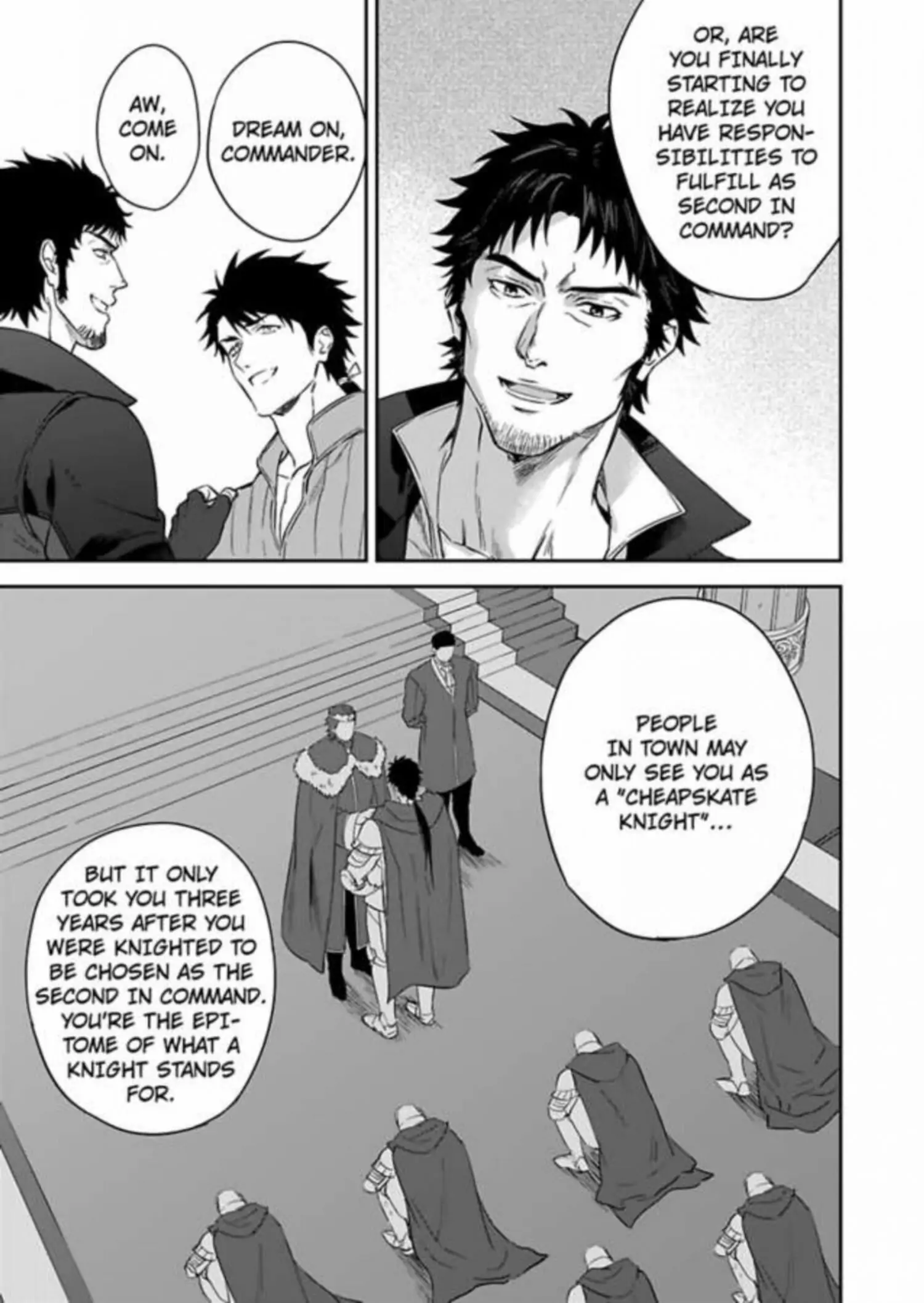 Shusendo Kishi ga Ore wo Nakaseyou to shiteimasu - Chapter 4 manhwa