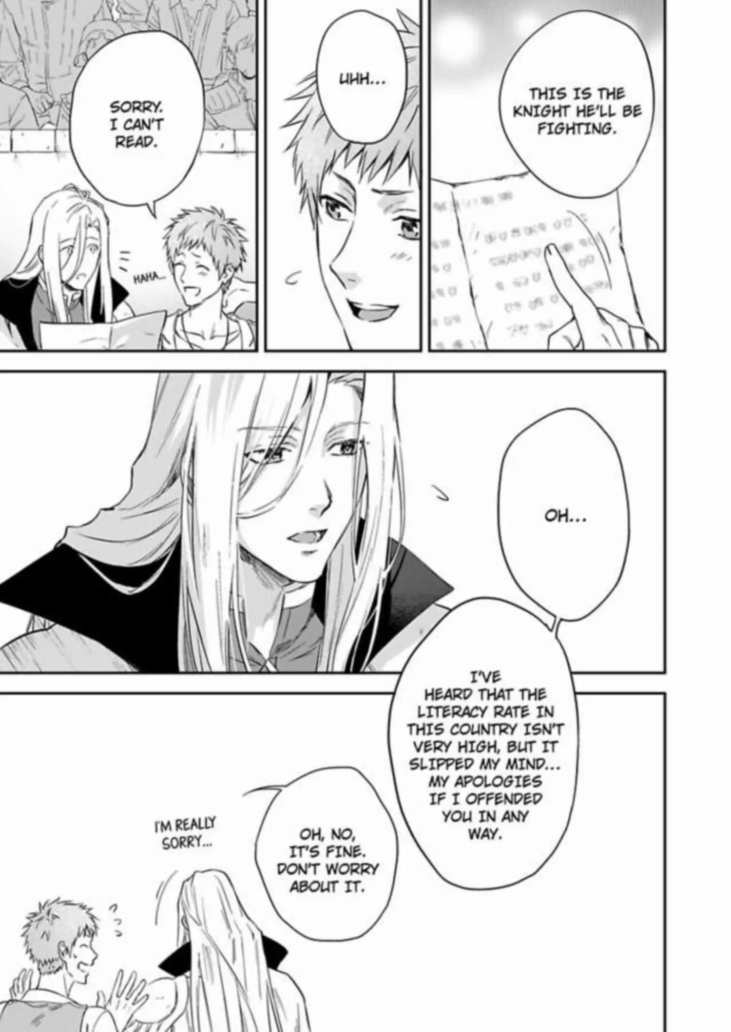 Shusendo Kishi ga Ore wo Nakaseyou to shiteimasu - Chapter 5 manhwa