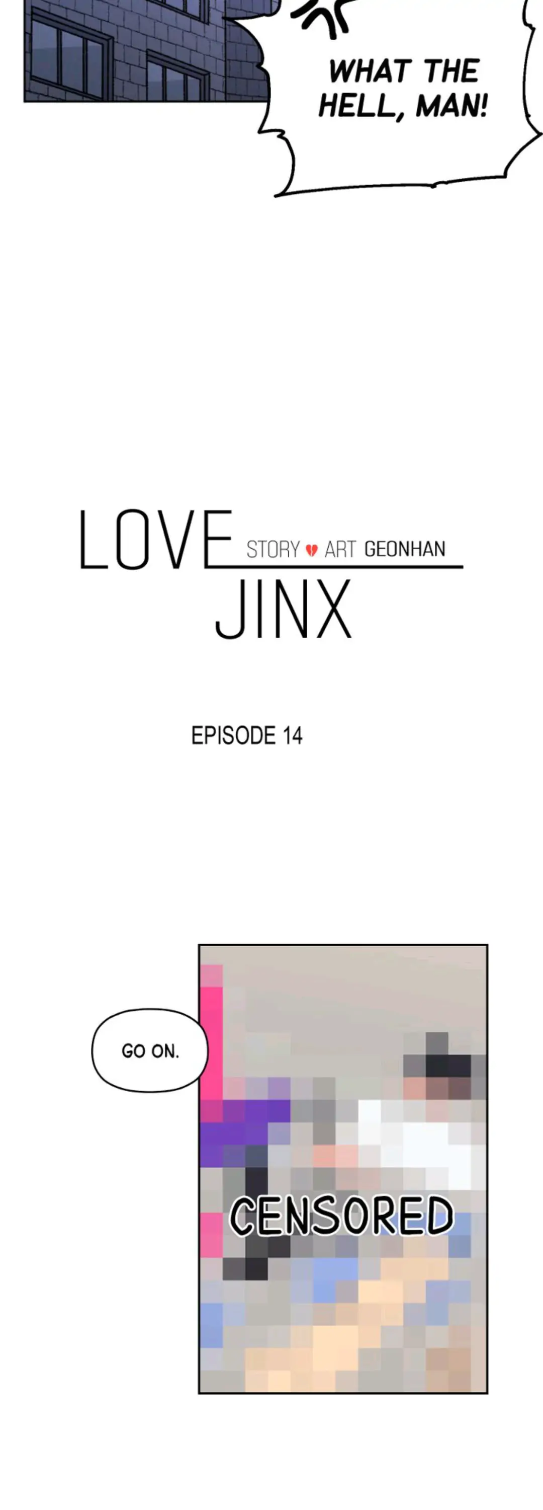 Love Jinx 〘Official〙 - Chapter 14 manhwa